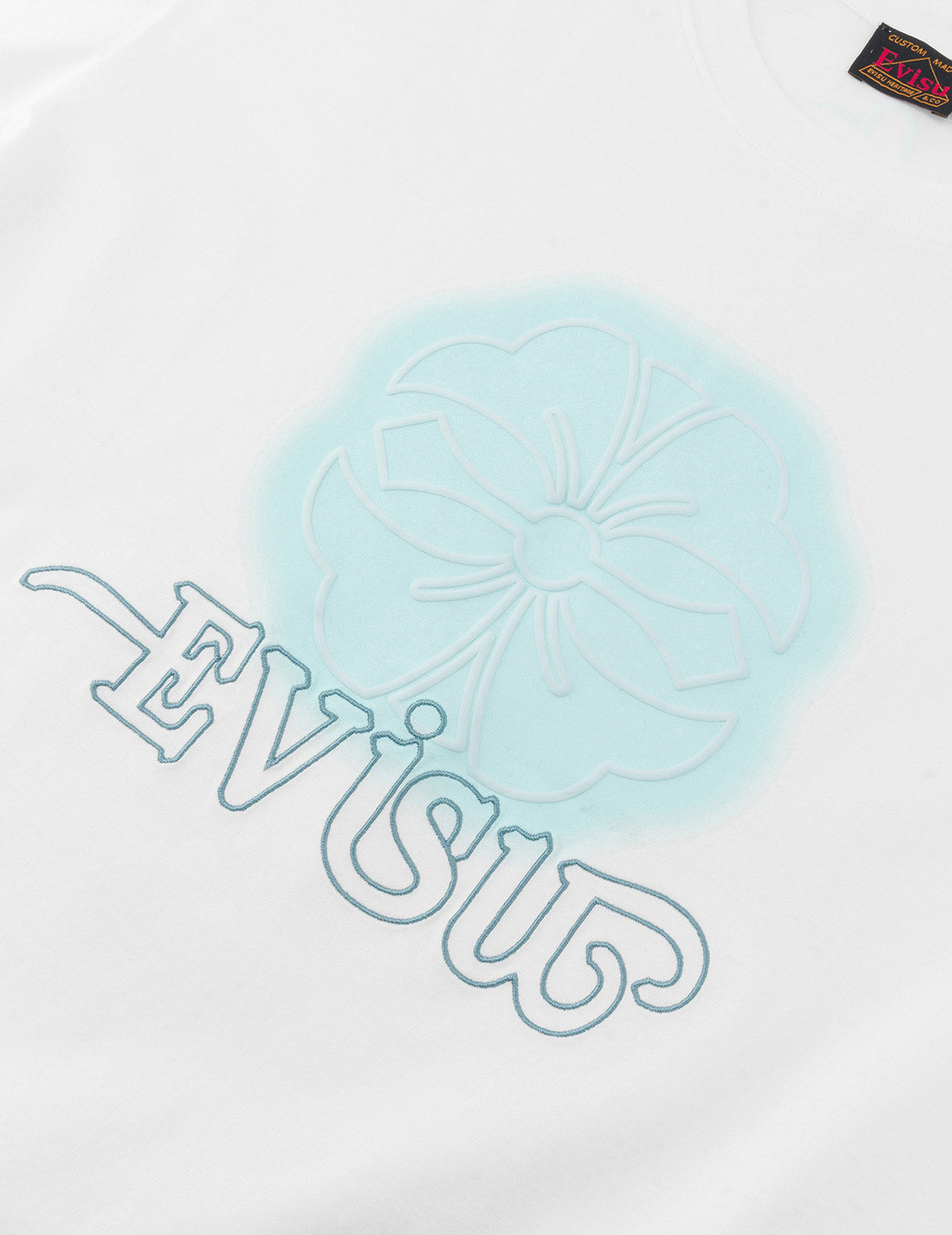 家紋&ロゴ刺繍 オーバーサイズ Tシャツ