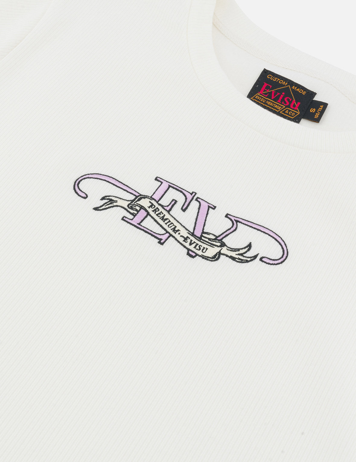 EV'プリント スリムフィット Tシャツ