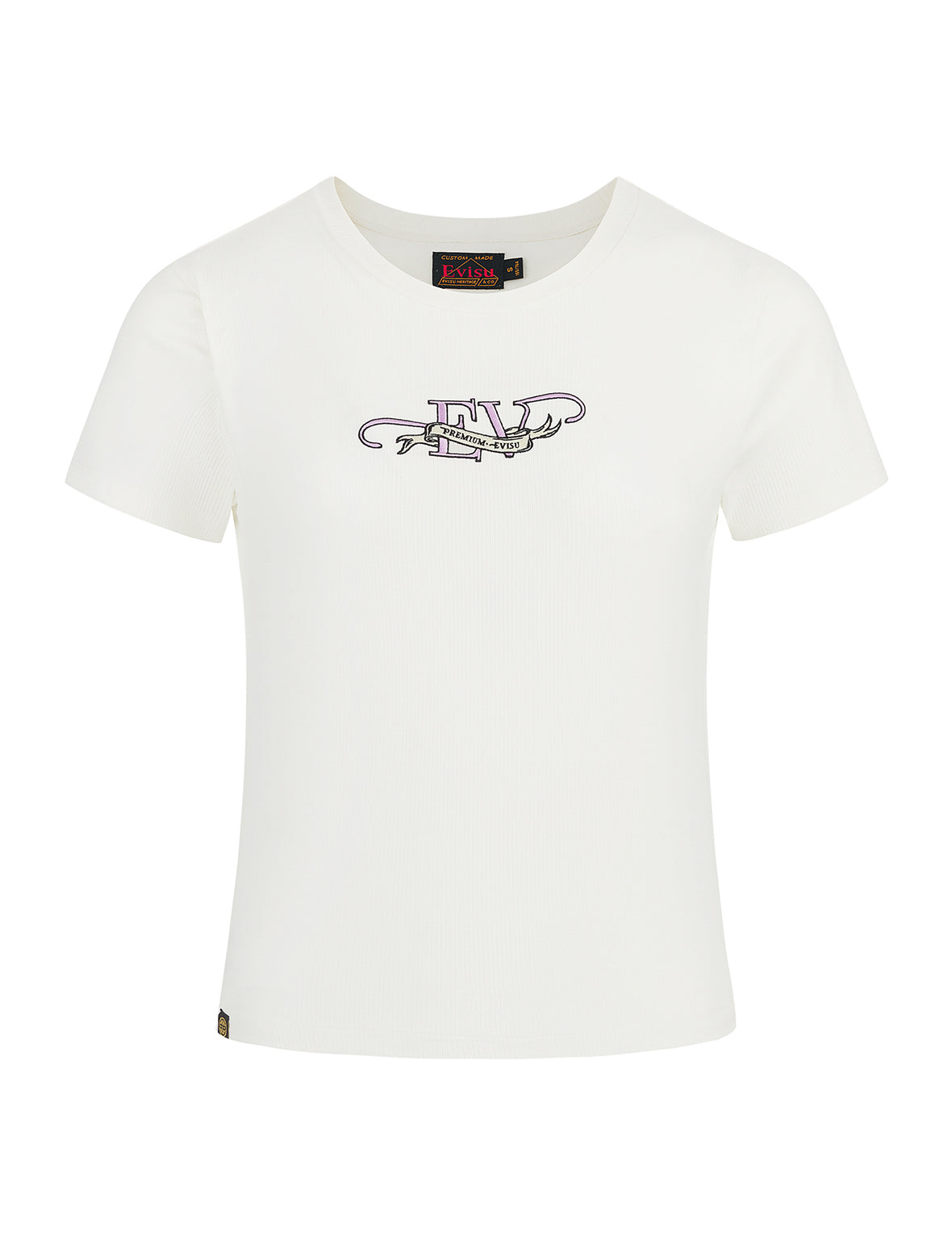 EV'プリント スリムフィット Tシャツ