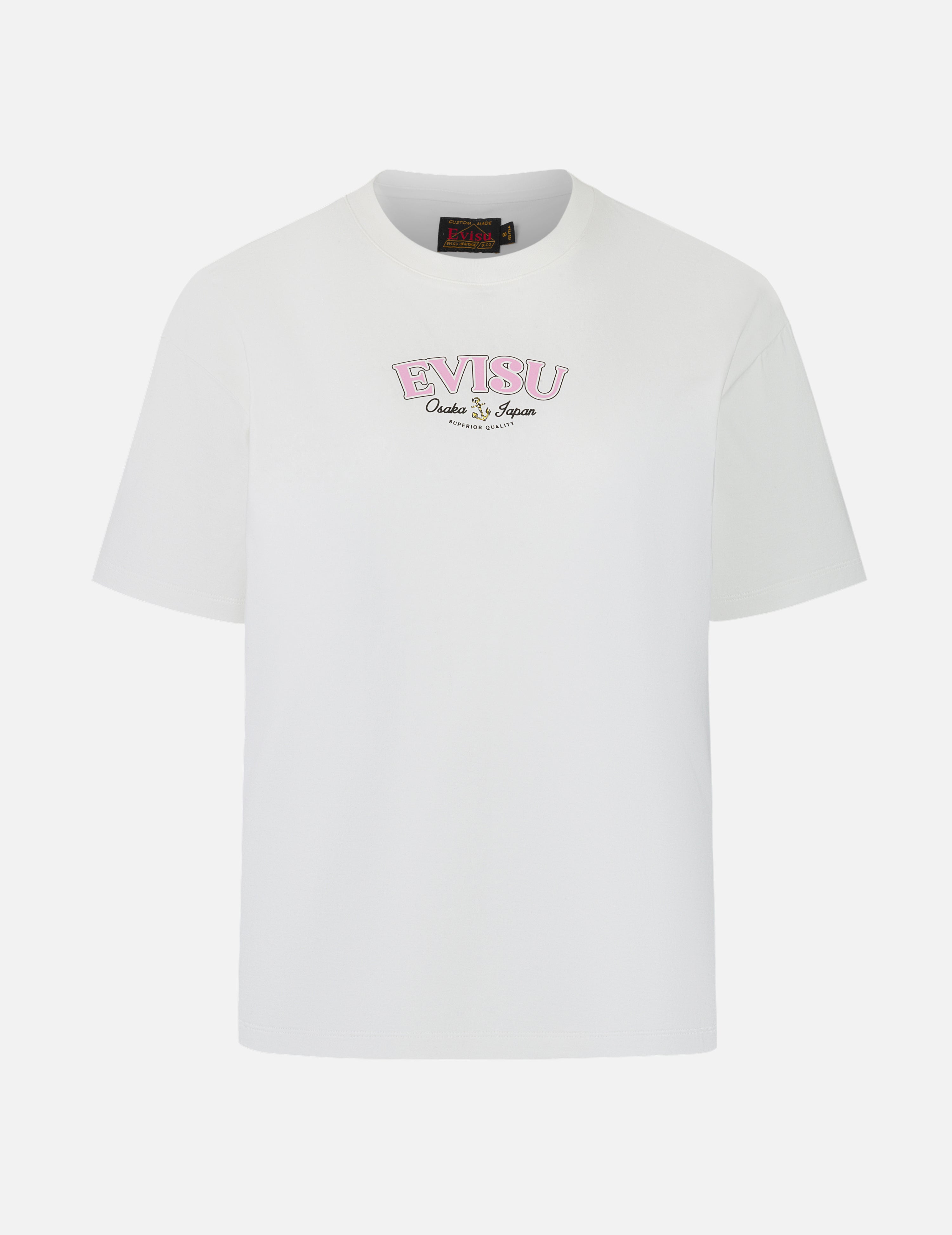 ツイストロープと大黒アンカープリント オーバーサイズ Tシャツ