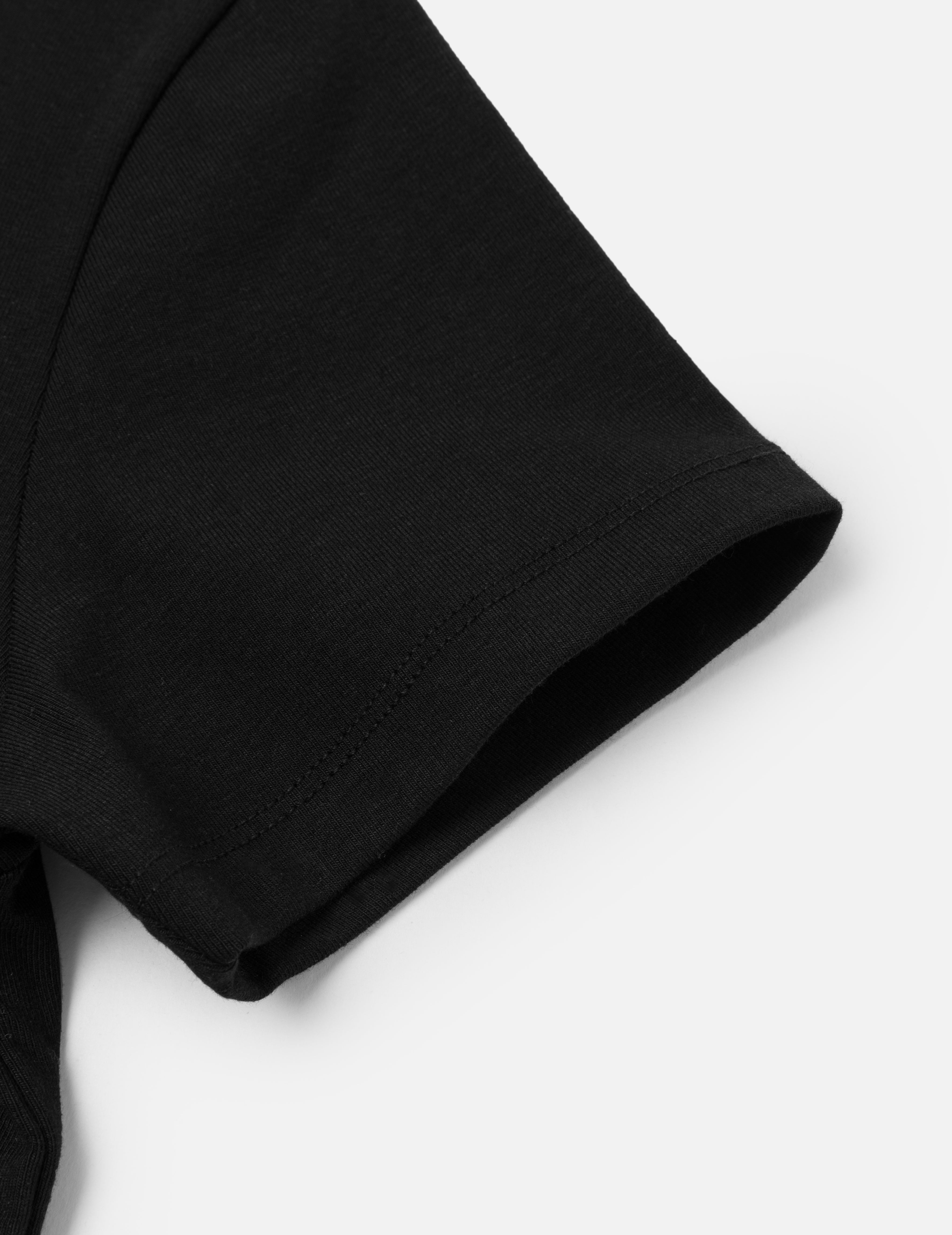 ロゴとヒトデラインストーン スリムフィット Tシャツ