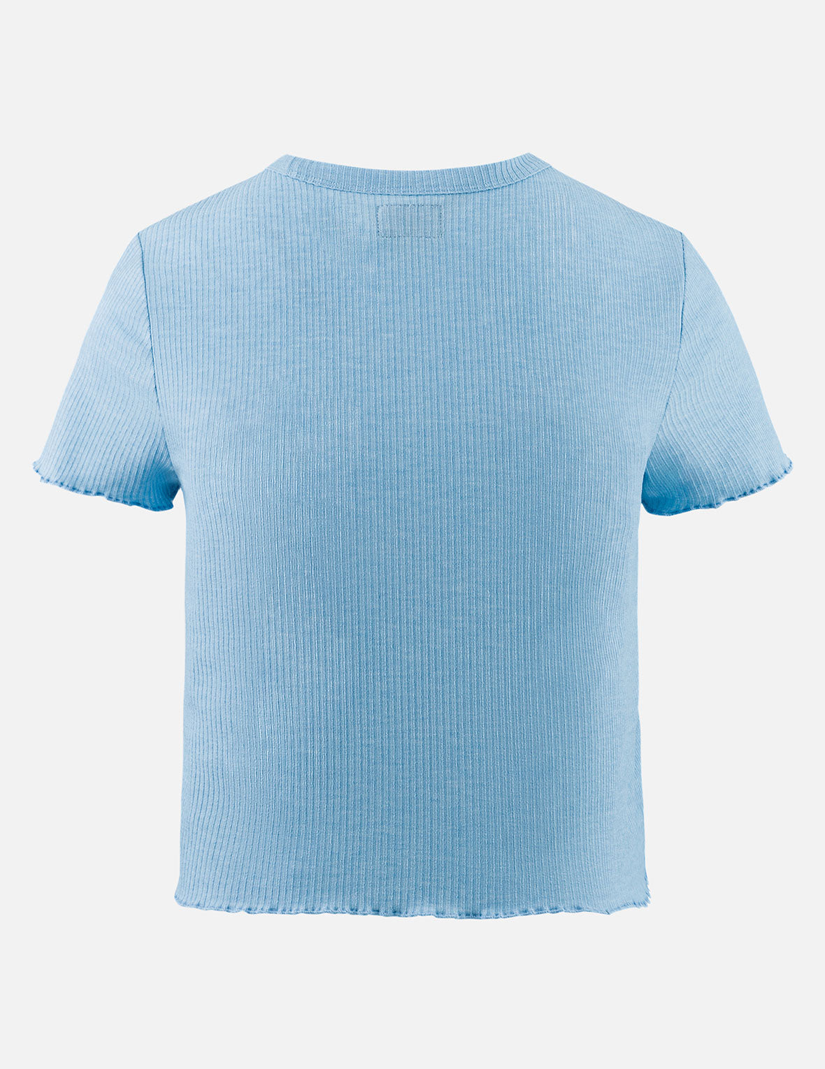 ロープツイストロゴ刺繍 ファッションフィット Tシャツ