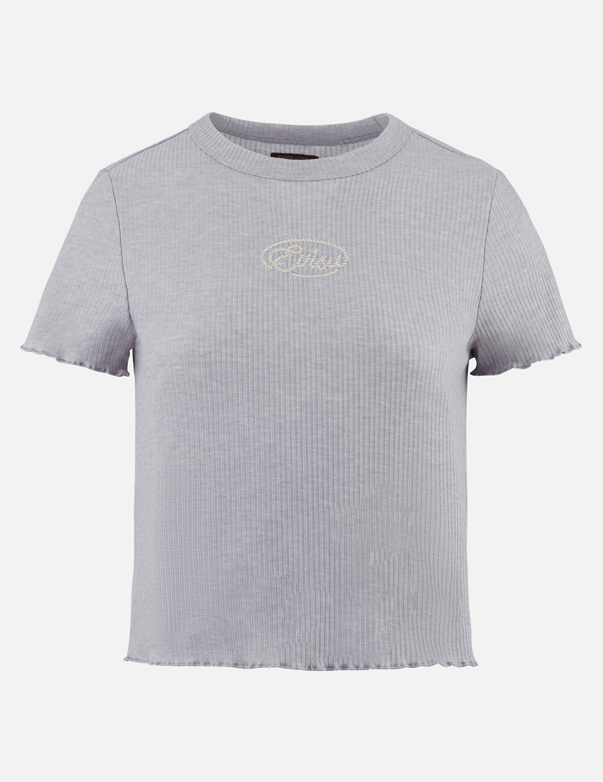 ロープツイストロゴ刺繍 ファッションフィット Tシャツ