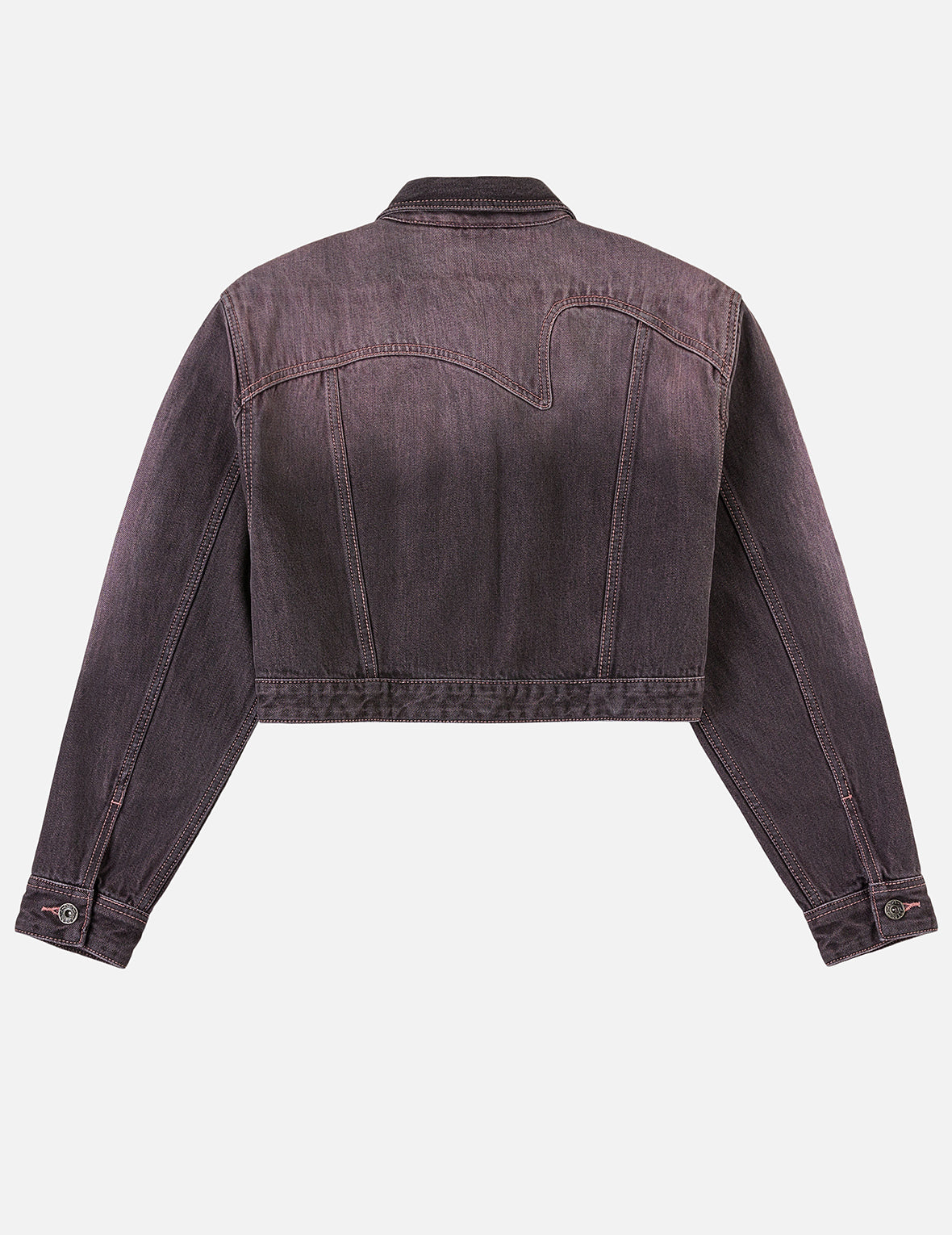 Embroidery Two Way Denim Jacket
