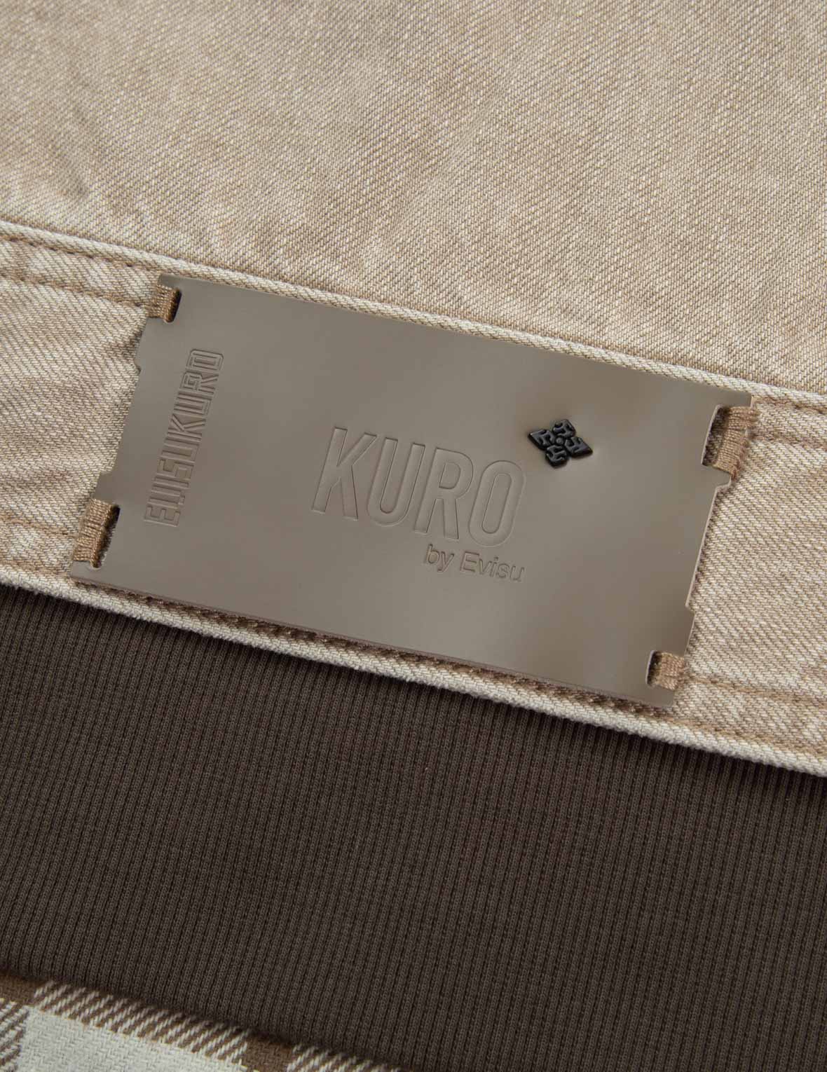 カモメインサート モック 3-in-1 デニム ジャケット