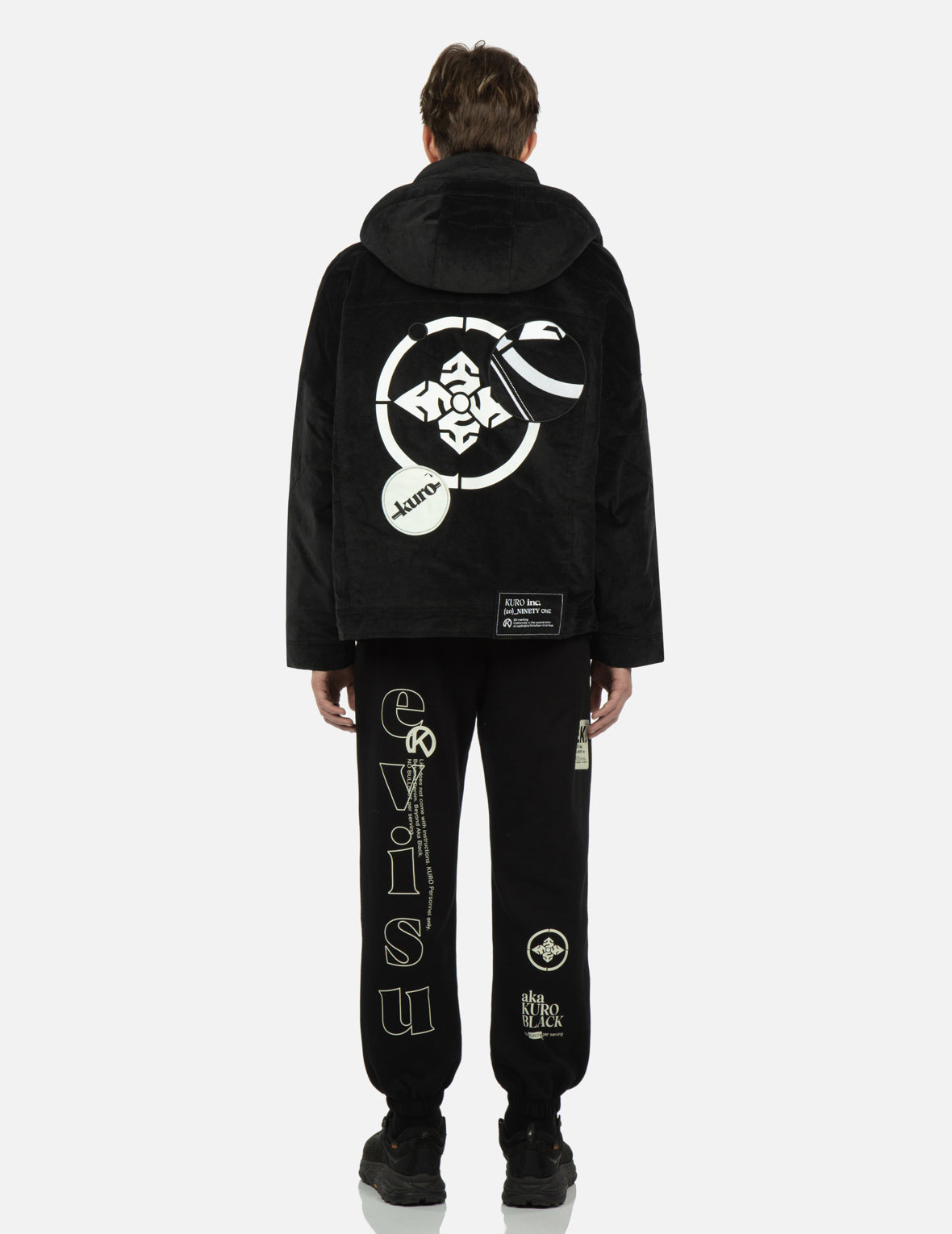 家紋&ロゴワッペンフードジャケット
