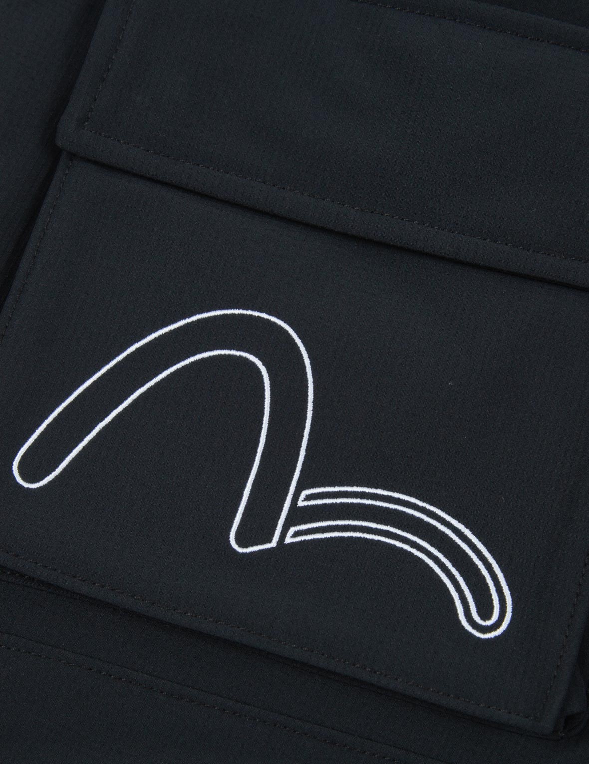 ポケットパッチカモメ刺繍パンツ