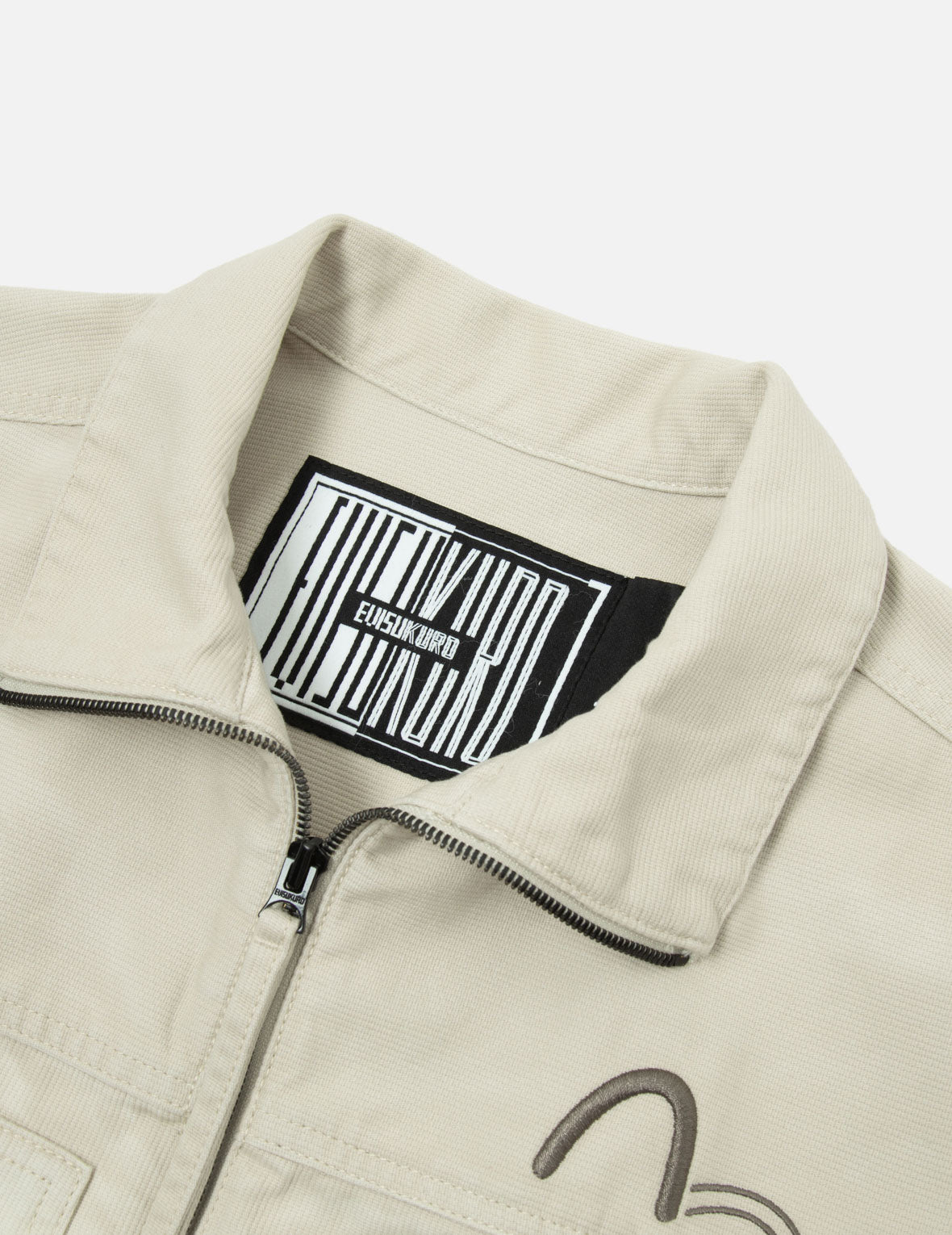 EVISUKURO Garment Dyed Oversized Jacket