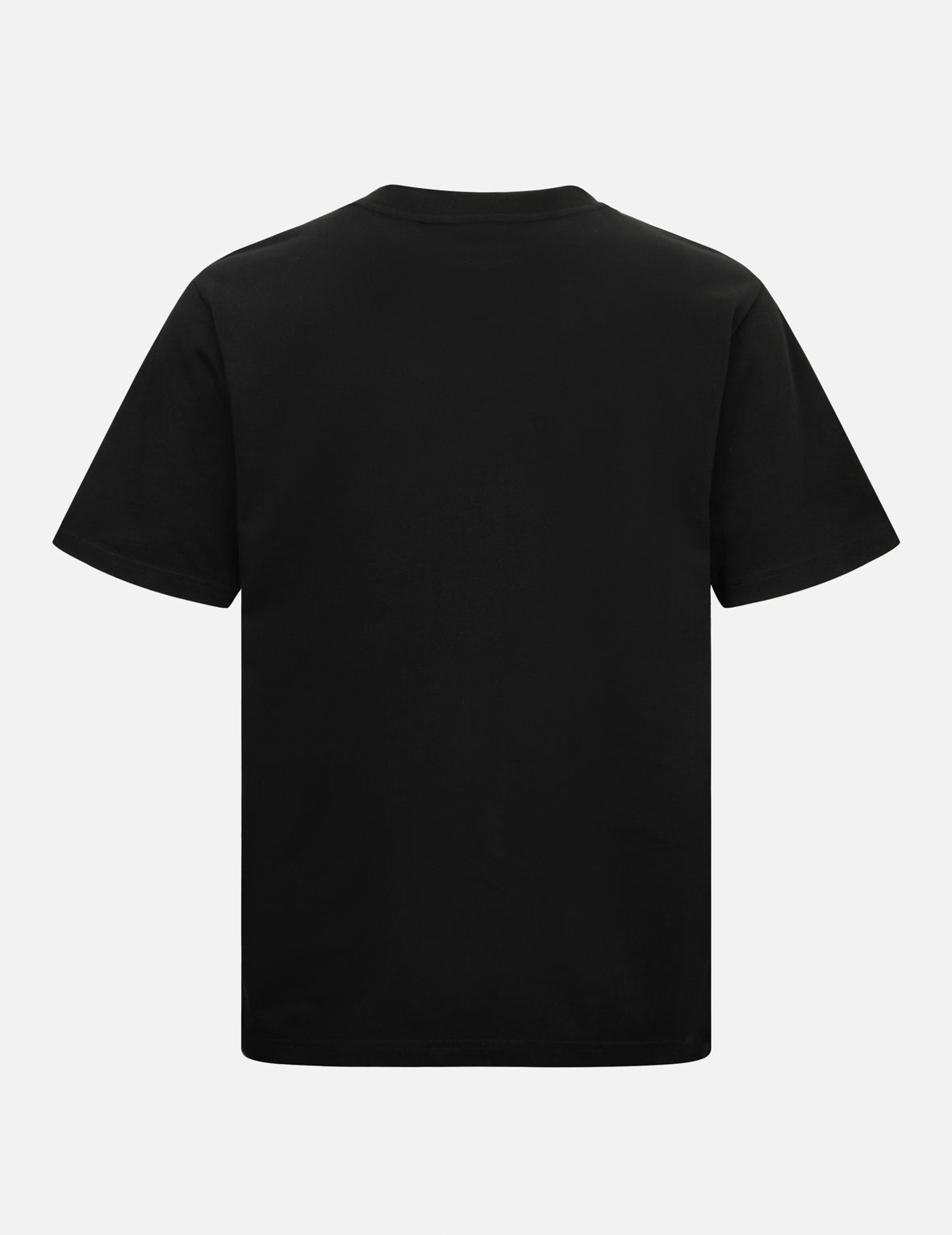 ロゴとテーププリントレギュラーフィットTシャツ