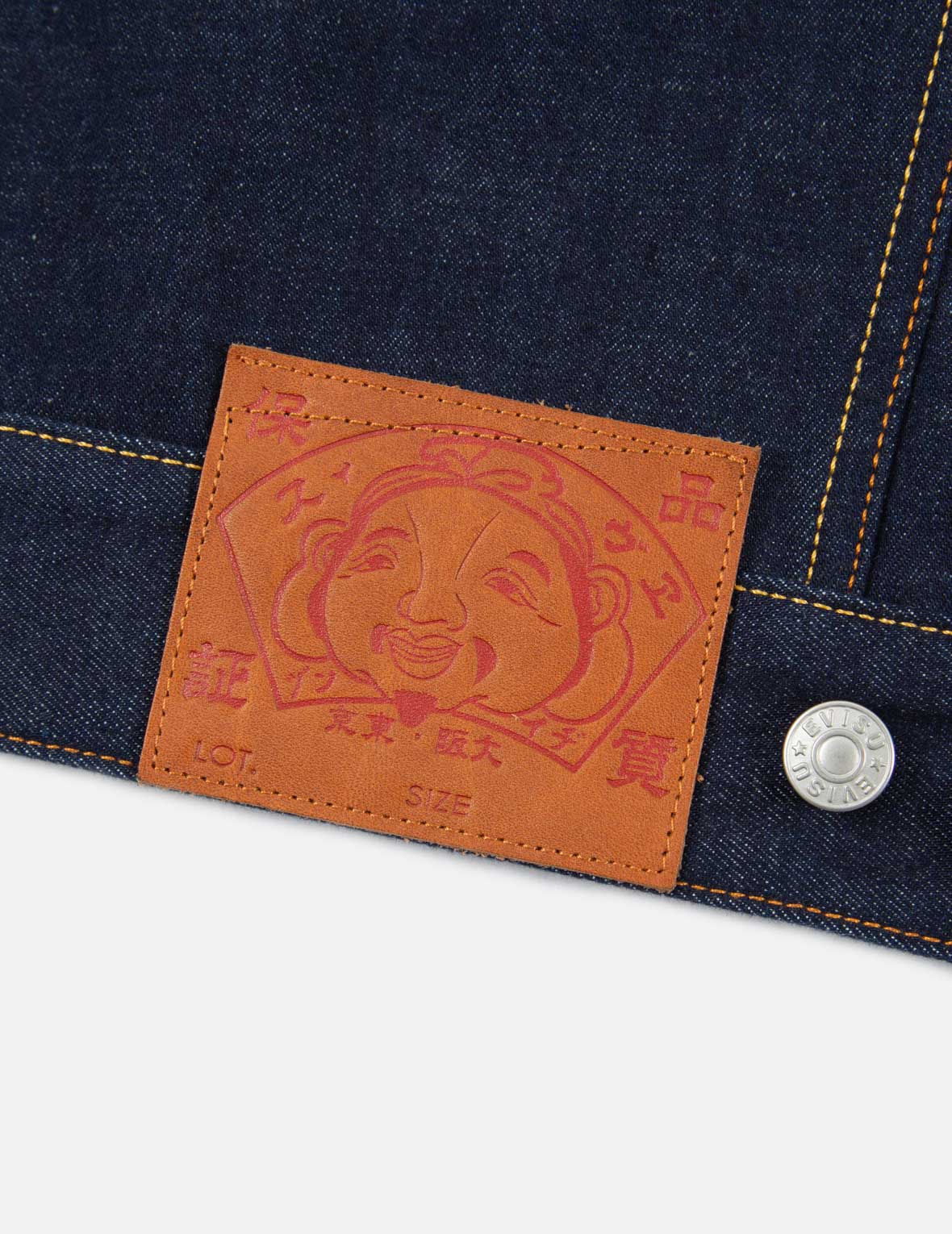 EVISU Squad ダイコックプリント デニムジャケット