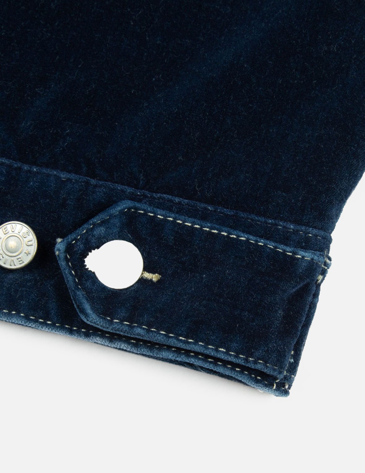 カモメと家紋の刺繍ポケット付きルーズフィット中綿入りデニムジャケット