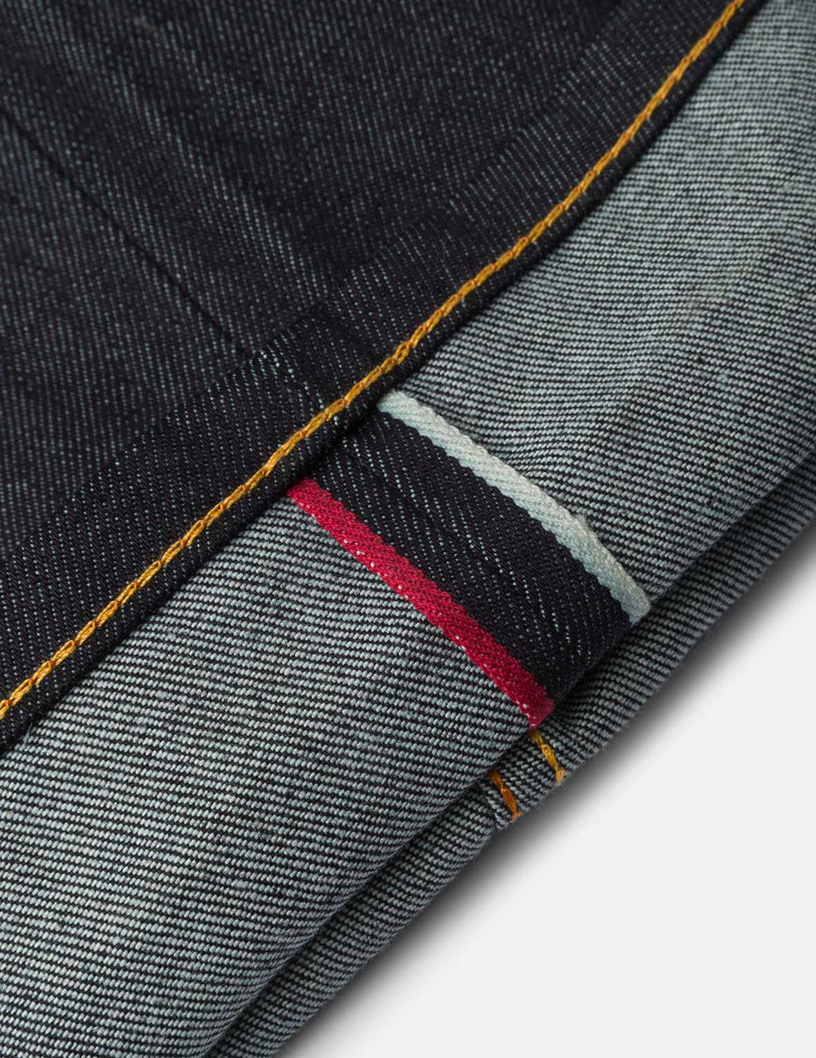 パッチワーク刺繍大黒インサートレギュラーフィットジーンズ #2000