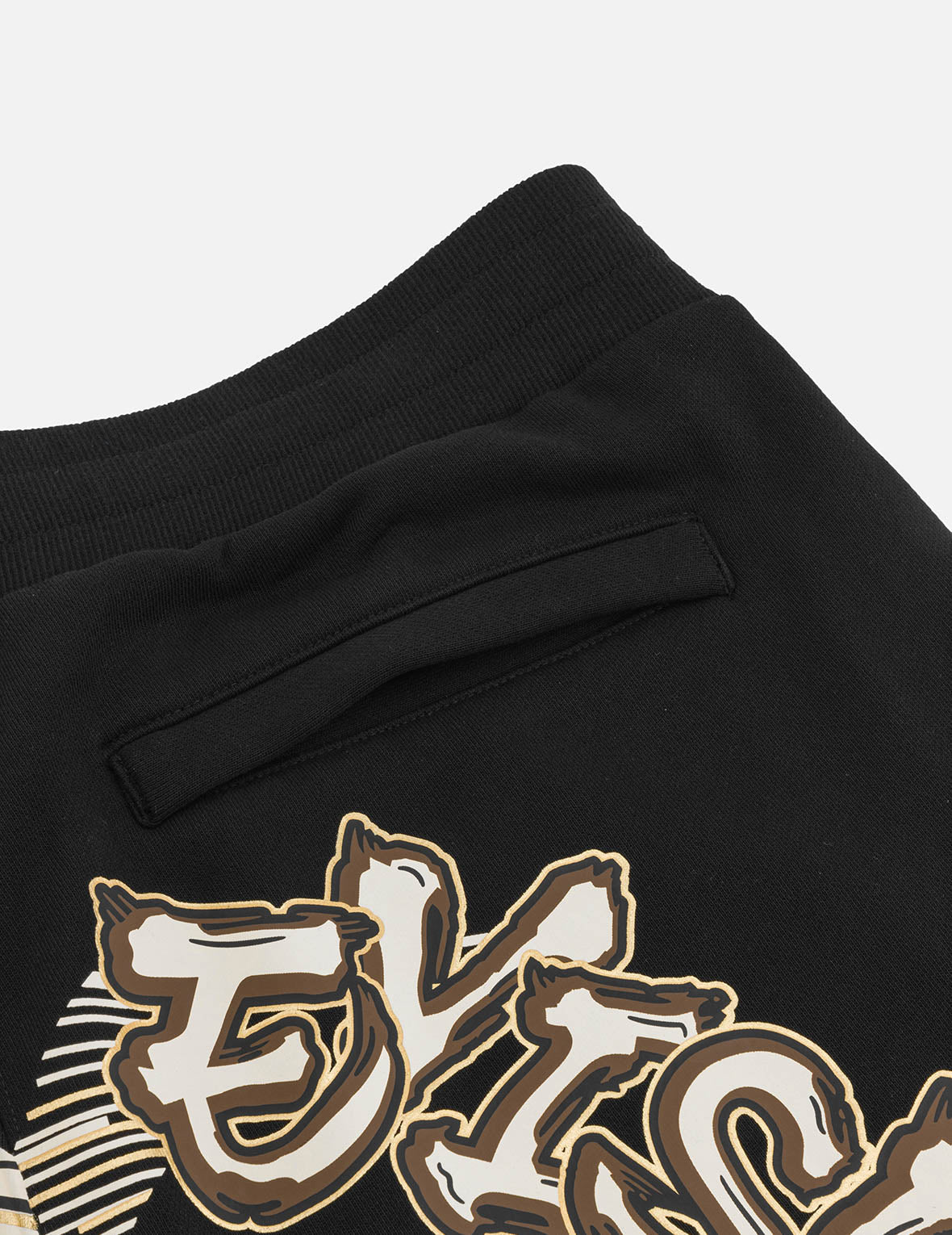 忍者だるま大黒プリントレギュラーフィットスウェットパンツ