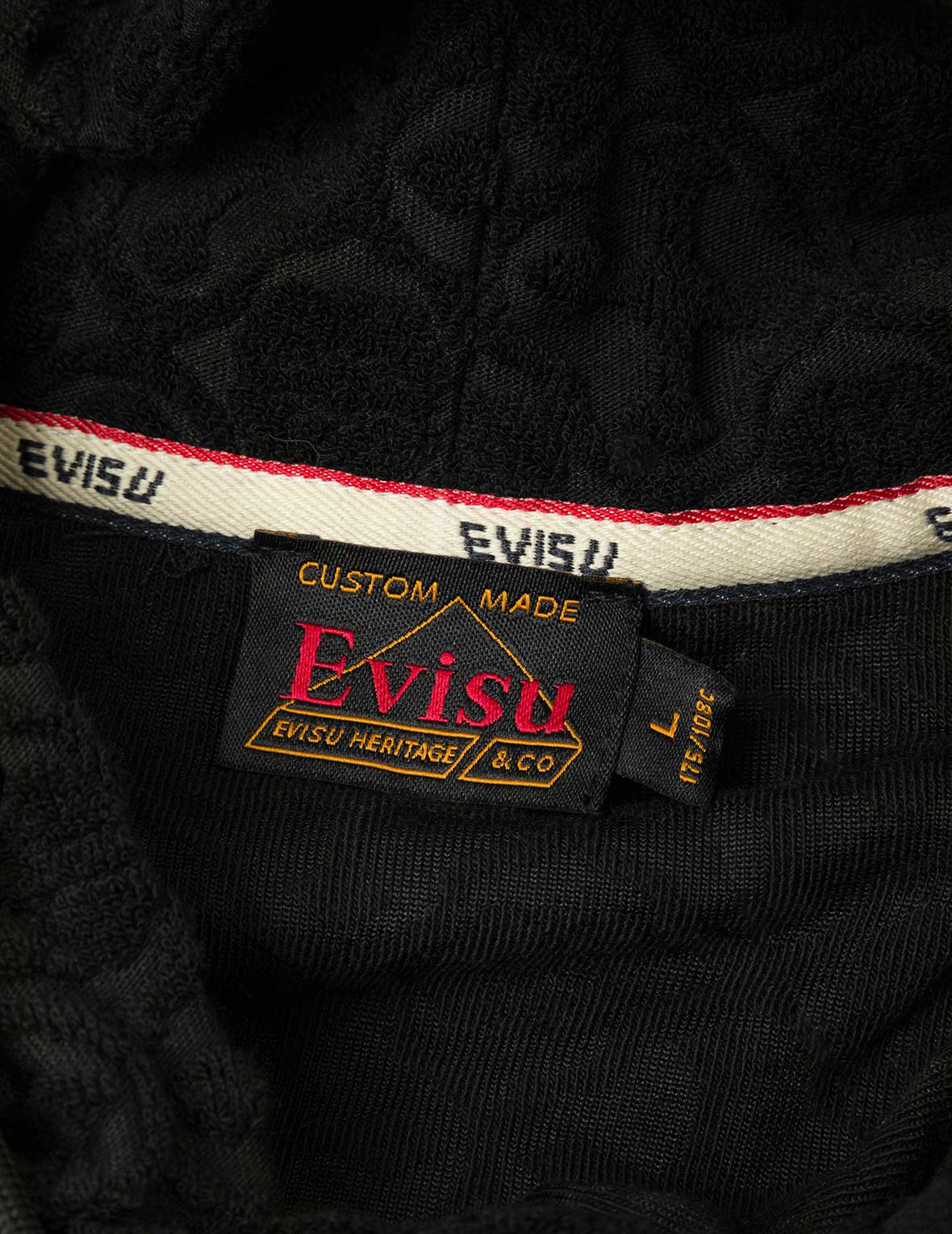 Seagull Embrodiery and Kamon Jacquard Relax Fit Hoodie