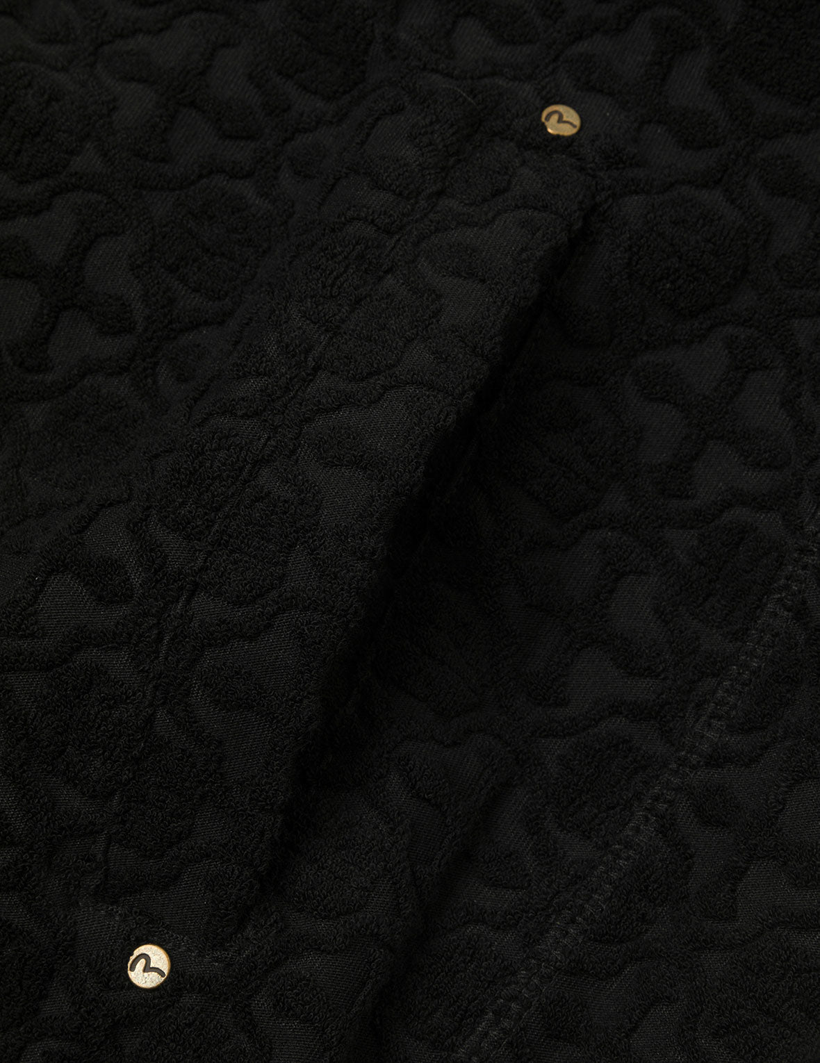 Seagull Embrodiery and Kamon Jacquard Relax Fit Hoodie