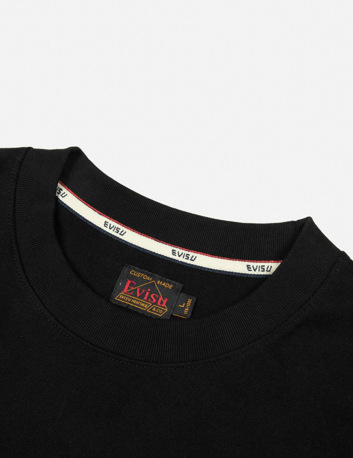 Seagull Brocade Appliqué Regular Fit Long-Sleeve T-shirt