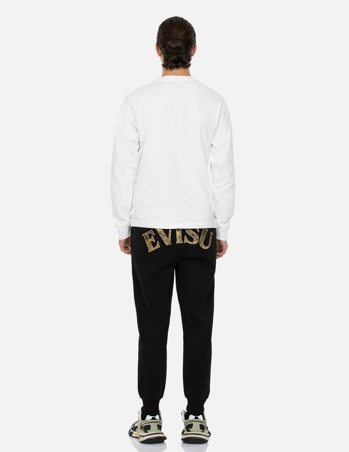 Seagull Brocade Appliqué Regular Fit Long-Sleeve T-shirt