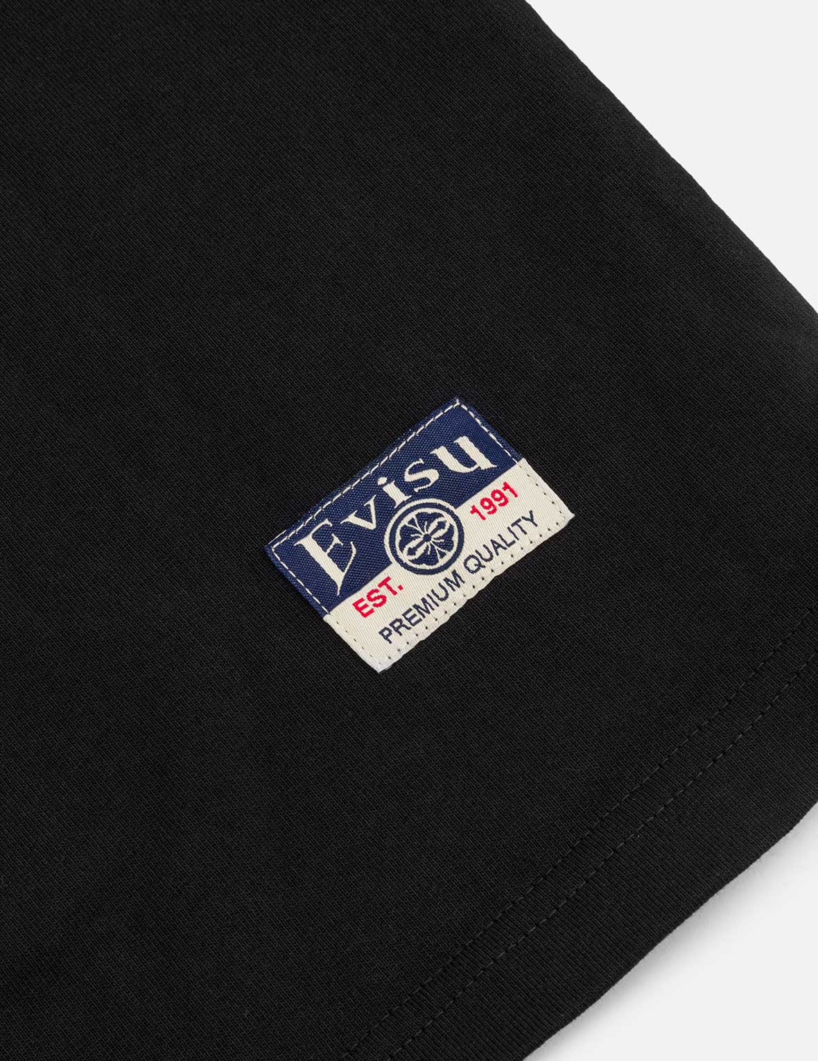 Ninja Daruma and Logo Prints Regular Fit T-shirt