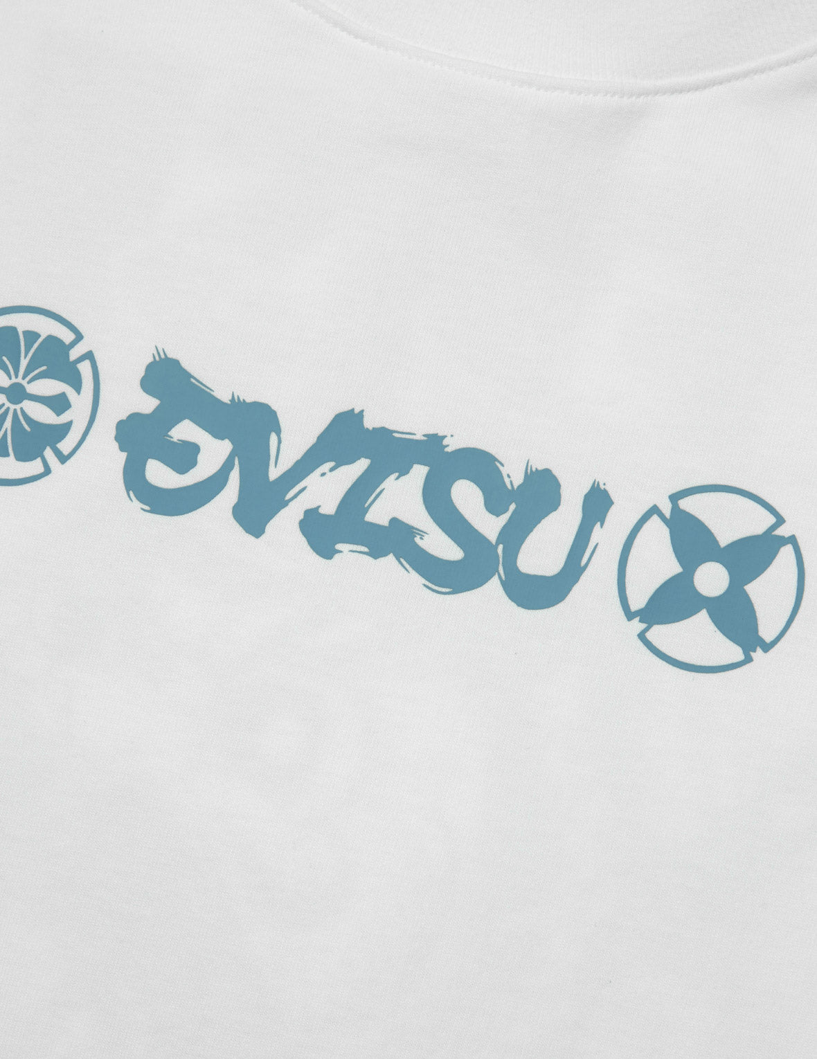 Ninja Daruma and Logo Prints Regular Fit T-shirt