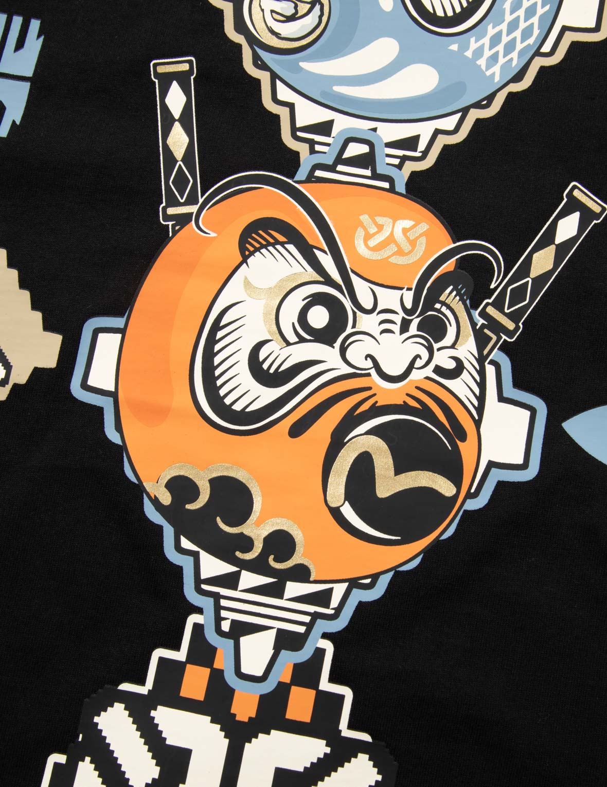 チマヨタペストリープリントリラックスフィットTシャツ