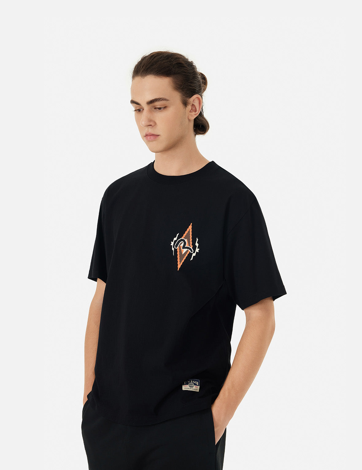 チマヨタペストリープリントリラックスフィットTシャツ