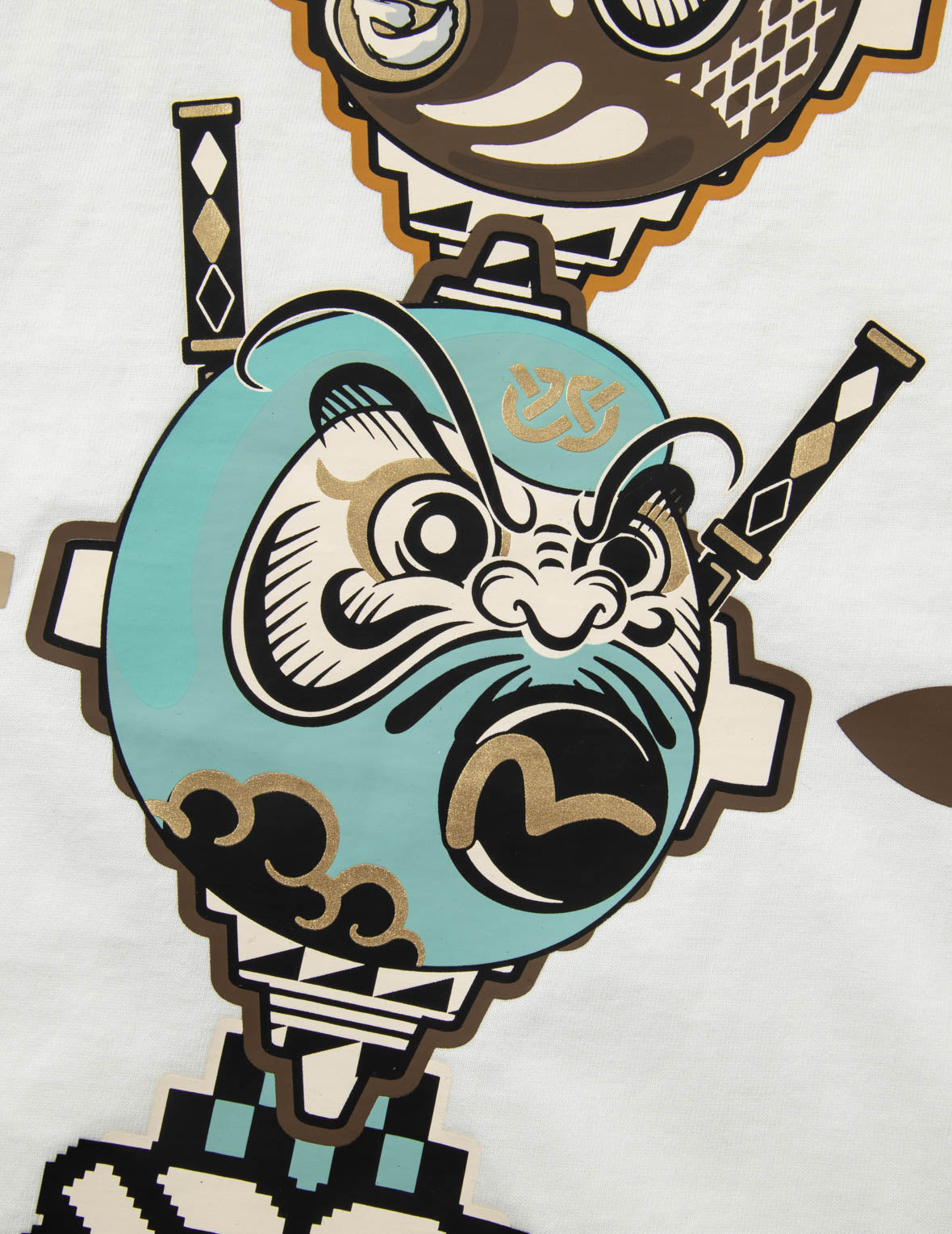 チマヨタペストリープリントリラックスフィットTシャツ