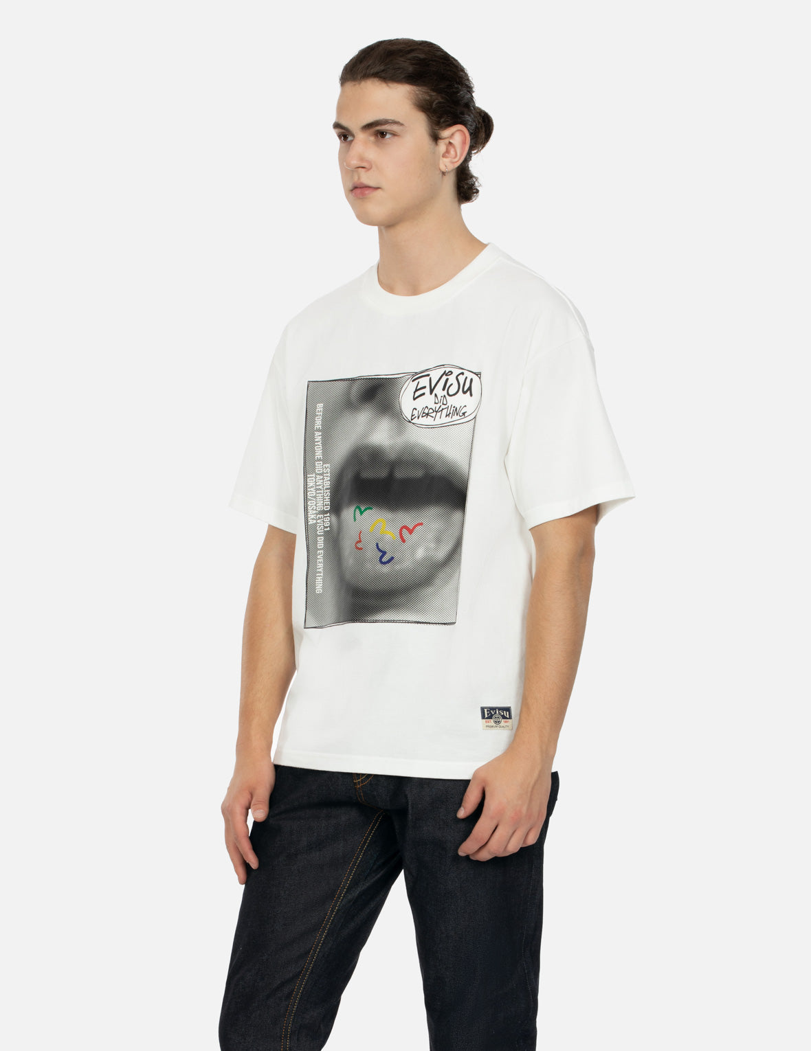 ヴィンテージイメージプリントリラックスフィットTシャツ