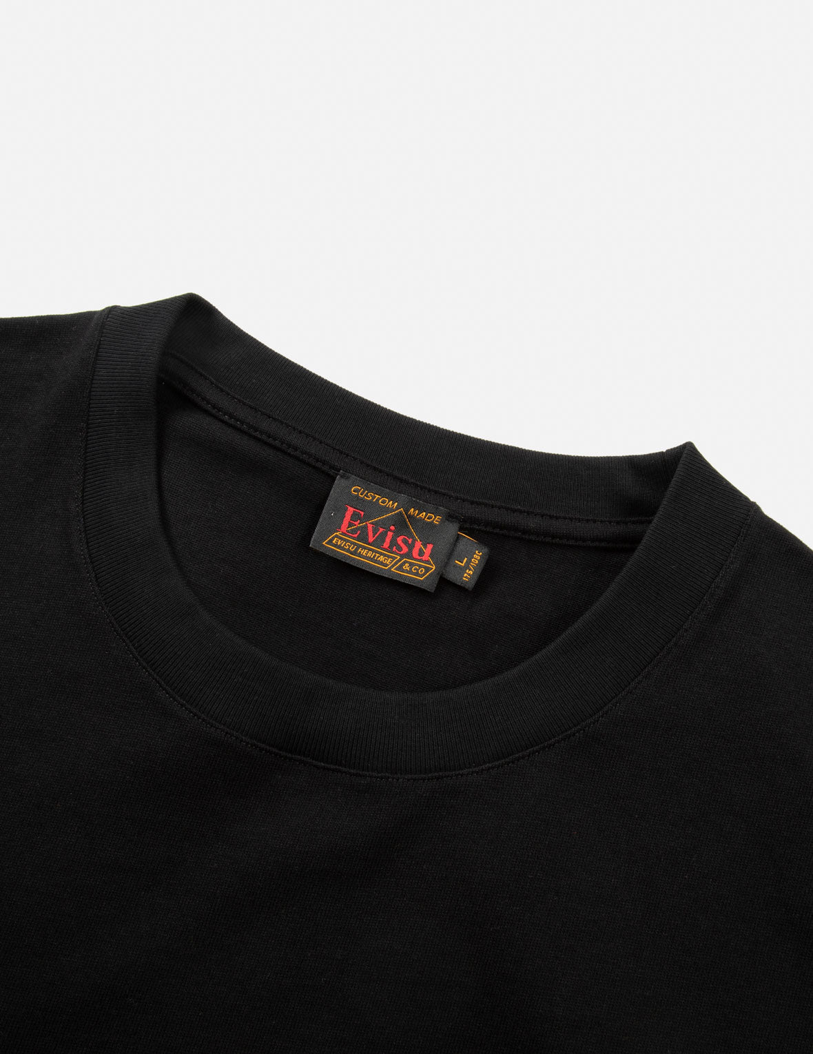家紋とロゴホイルプリントレギュラーフィットTシャツ
