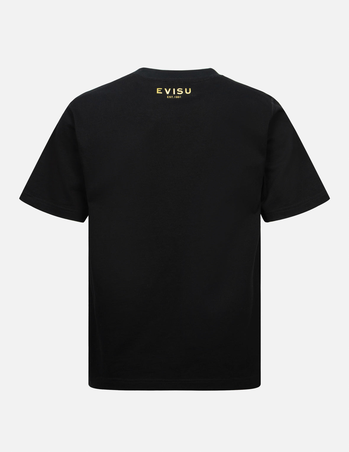 家紋とロゴホイルプリントレギュラーフィットTシャツ