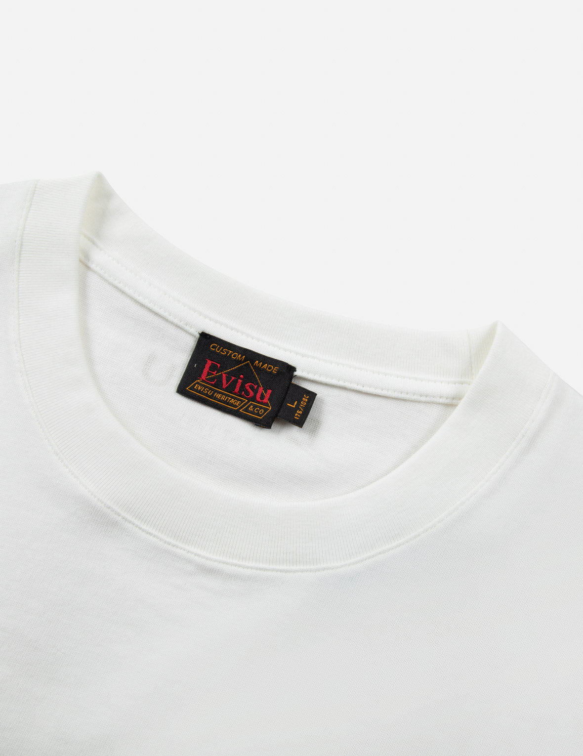 家紋とロゴホイルプリントレギュラーフィットTシャツ