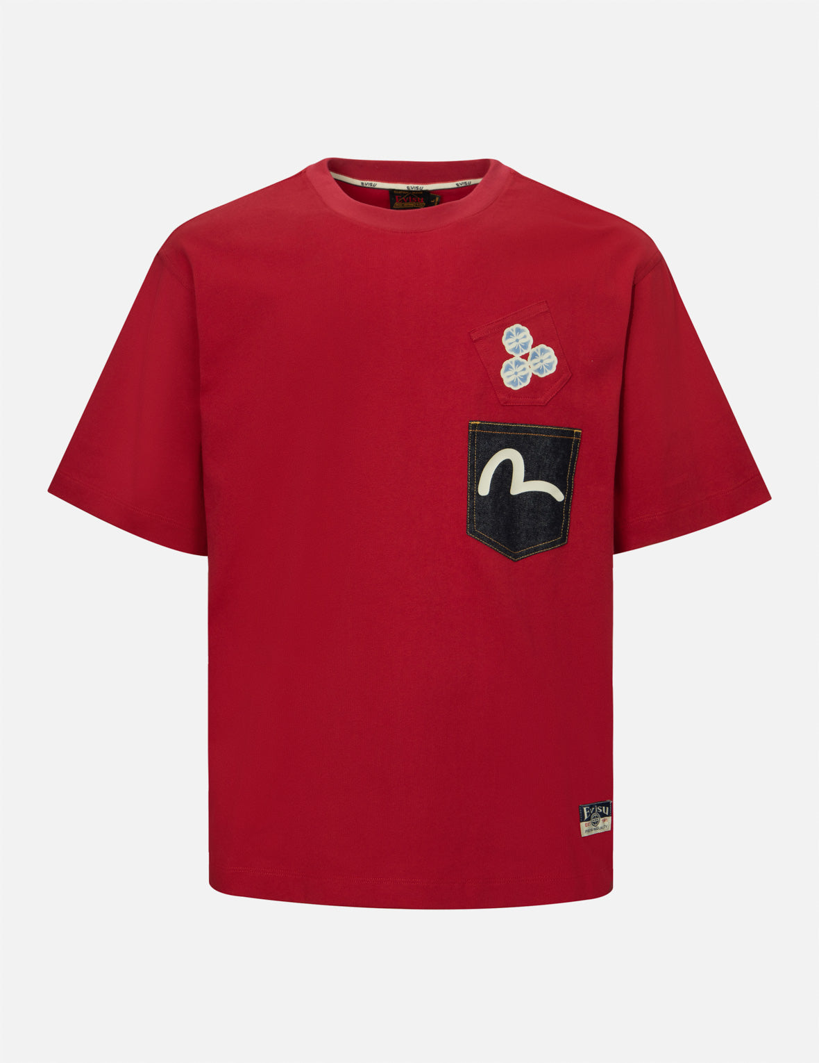 マルチプリントとマルチポケットリラックスフィットTシャツ
