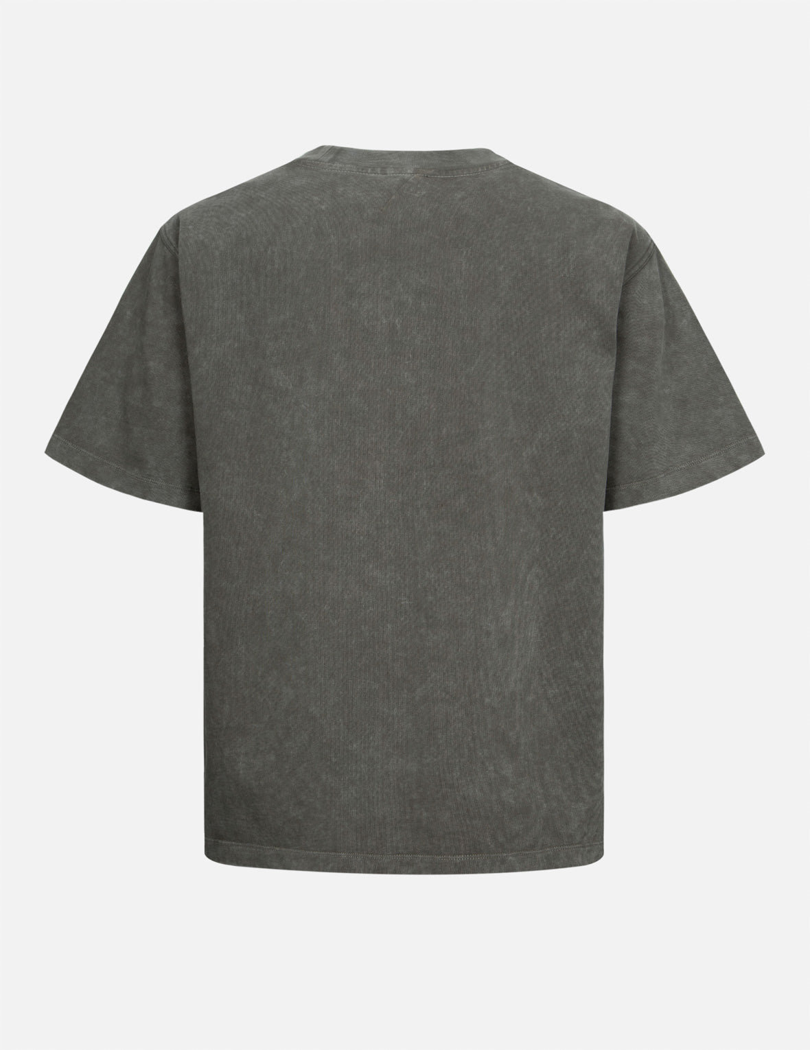 カモメ刺繍ウォッシュドリラックスフィットTシャツ