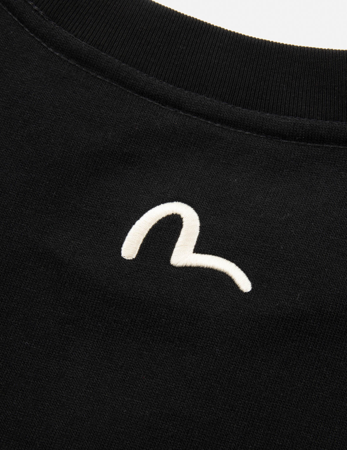カモメプリントデニムポケットリラックスフィットTシャツ