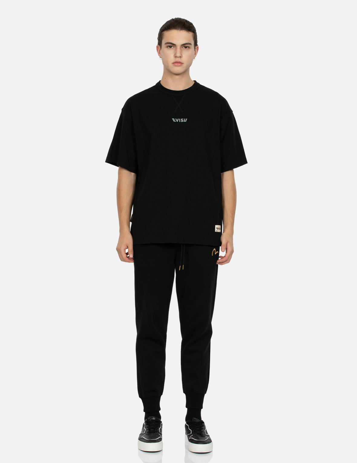 ラッキースロットマシンプリントルーズフィットTシャツ