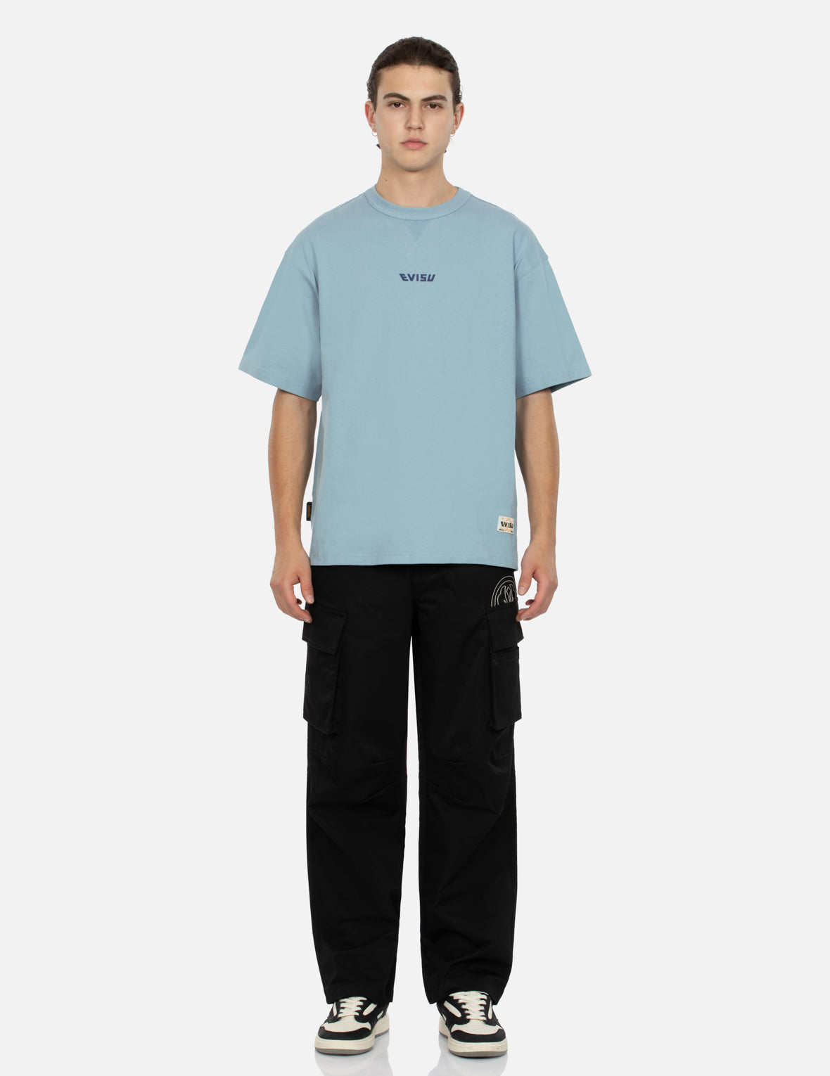 ラッキースロットマシンプリントルーズフィットTシャツ