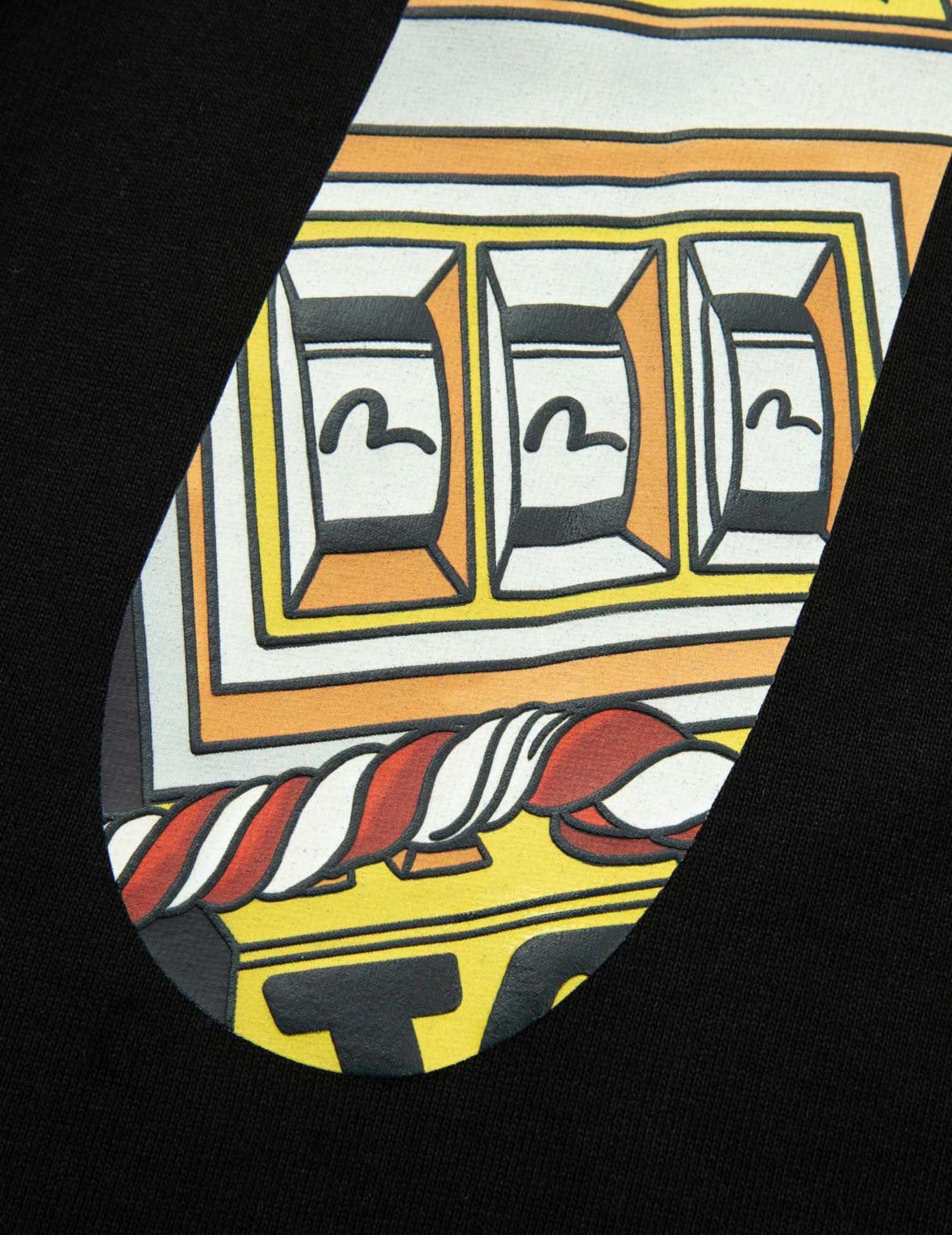 Lucky Slot Machine Daicock Print Relax Fit T-shirt