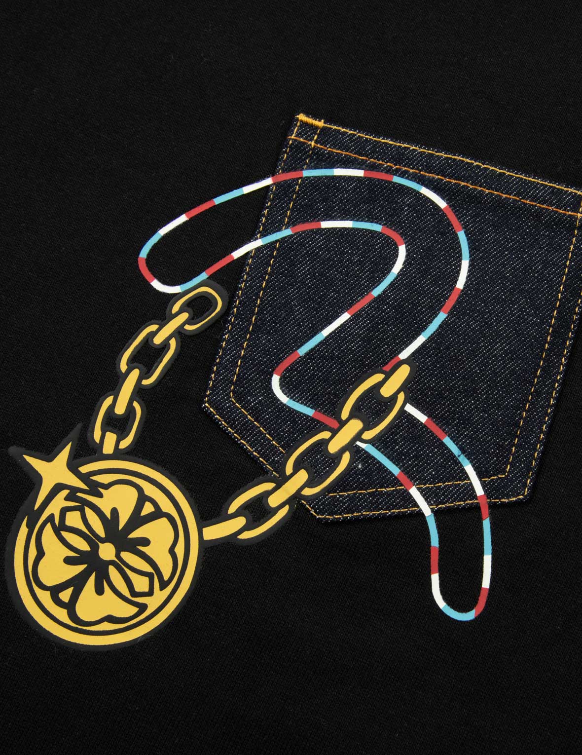 Lucky Slot Machine Daicock Print Relax Fit T-shirt