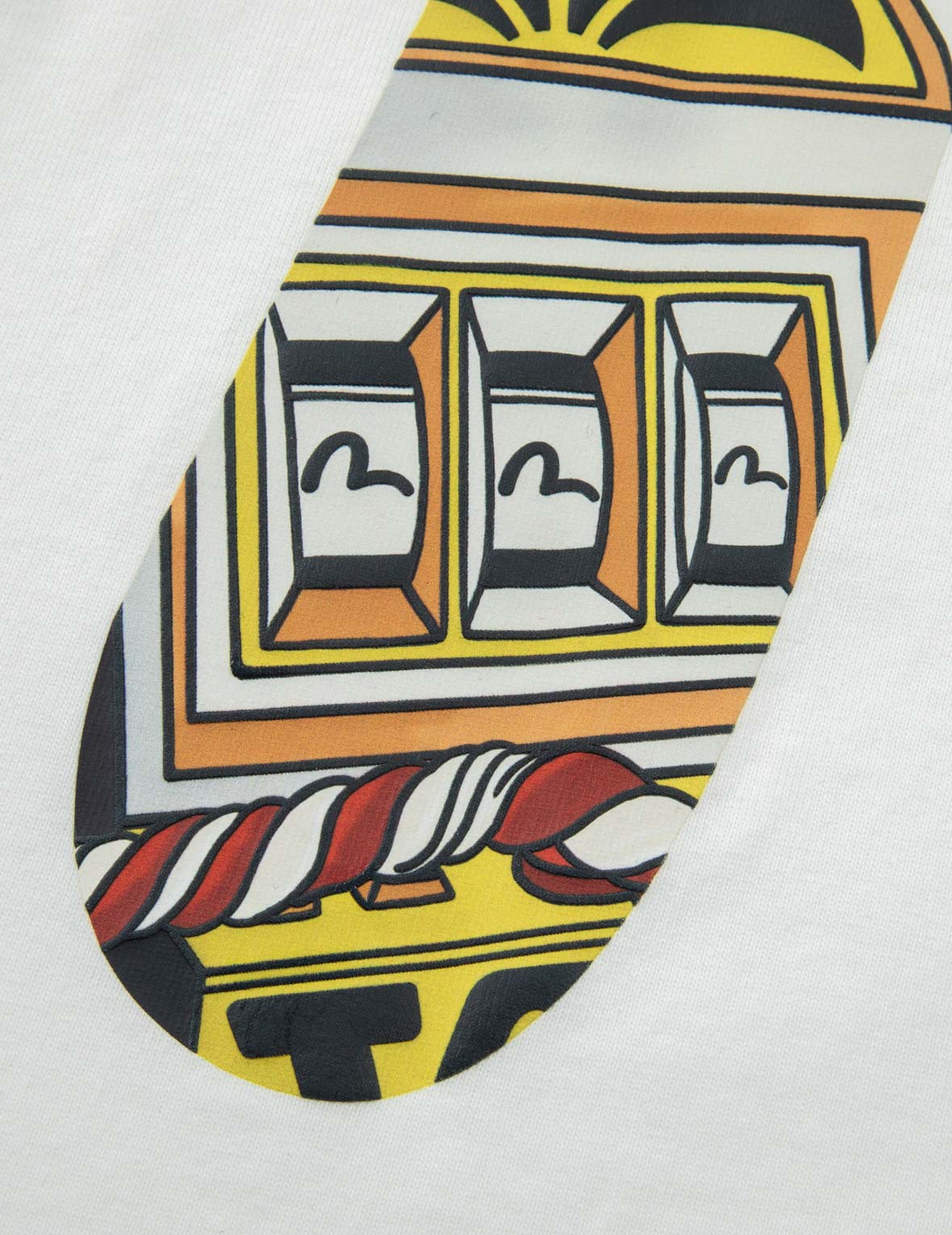 Lucky Slot Machine Daicock Print Relax Fit T-shirt