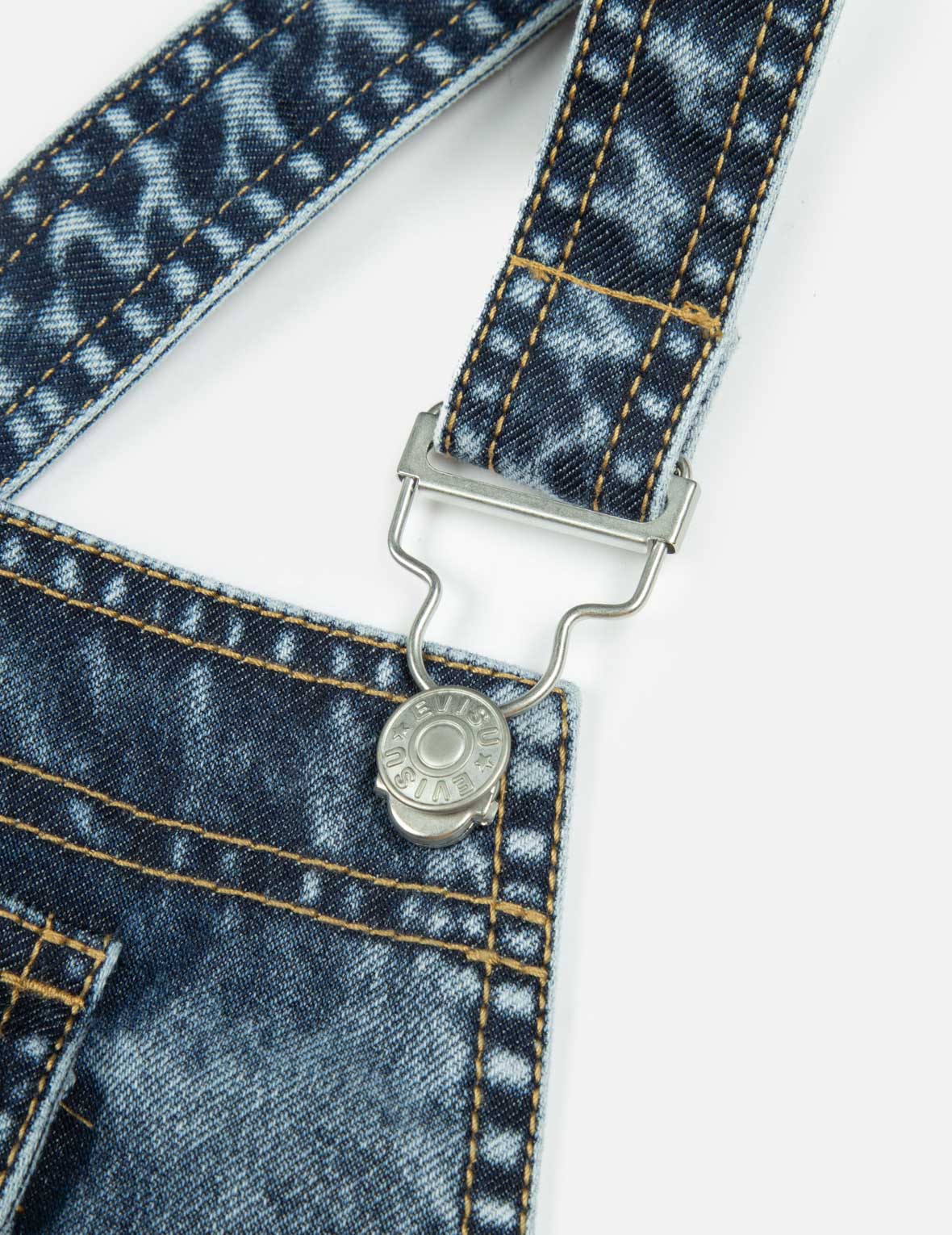 カモメ刺繍ファッションフィットバーンアウトデニムスカート
