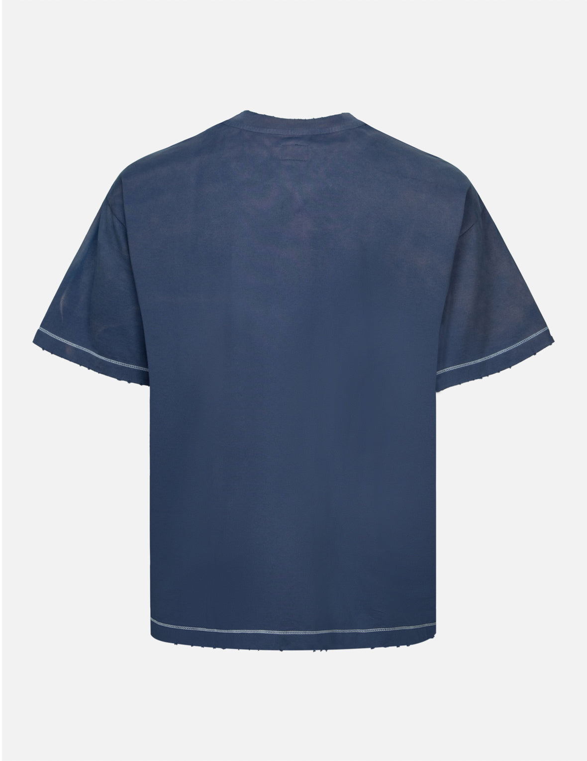ロゴプリントのボクシーTシャツ