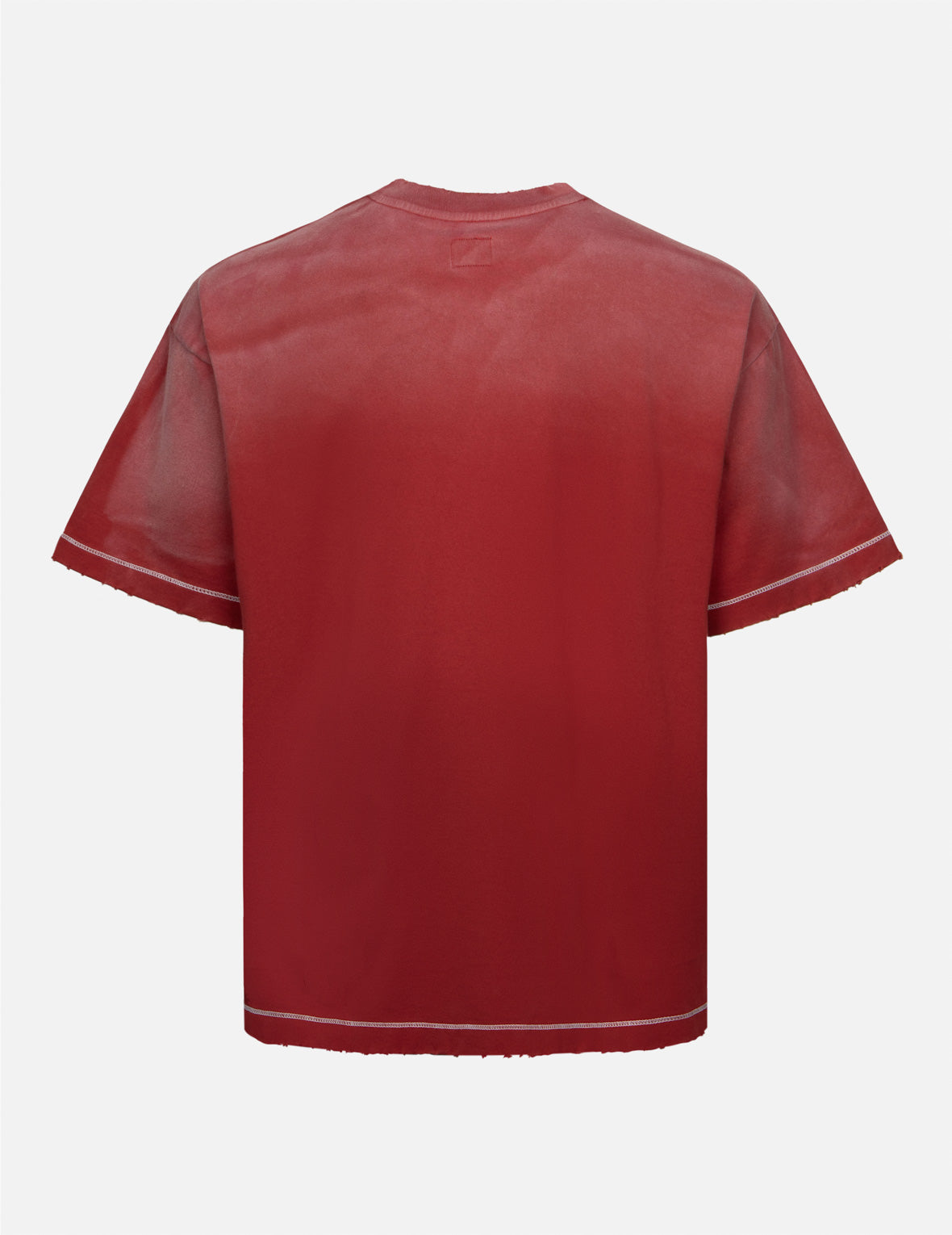 ロゴプリントのボクシーTシャツ