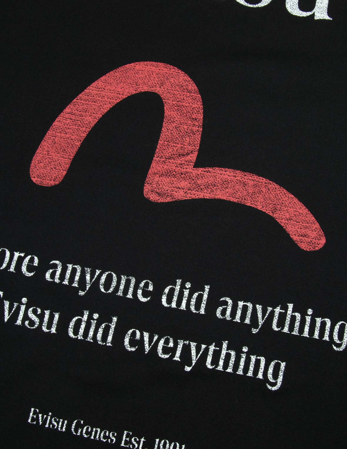 カモメとロゴプリントのボクシーTシャツ