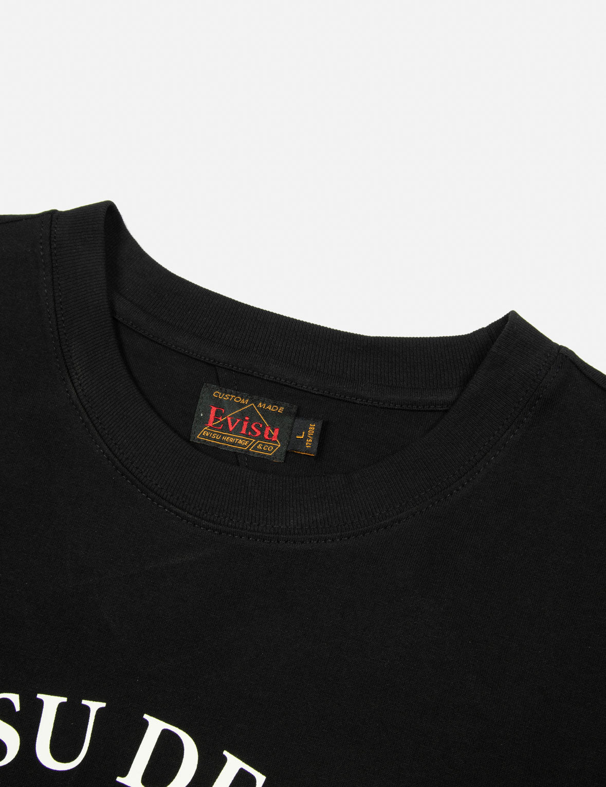 リボンカモメとロゴプリントのレギュラーフィットTシャツ