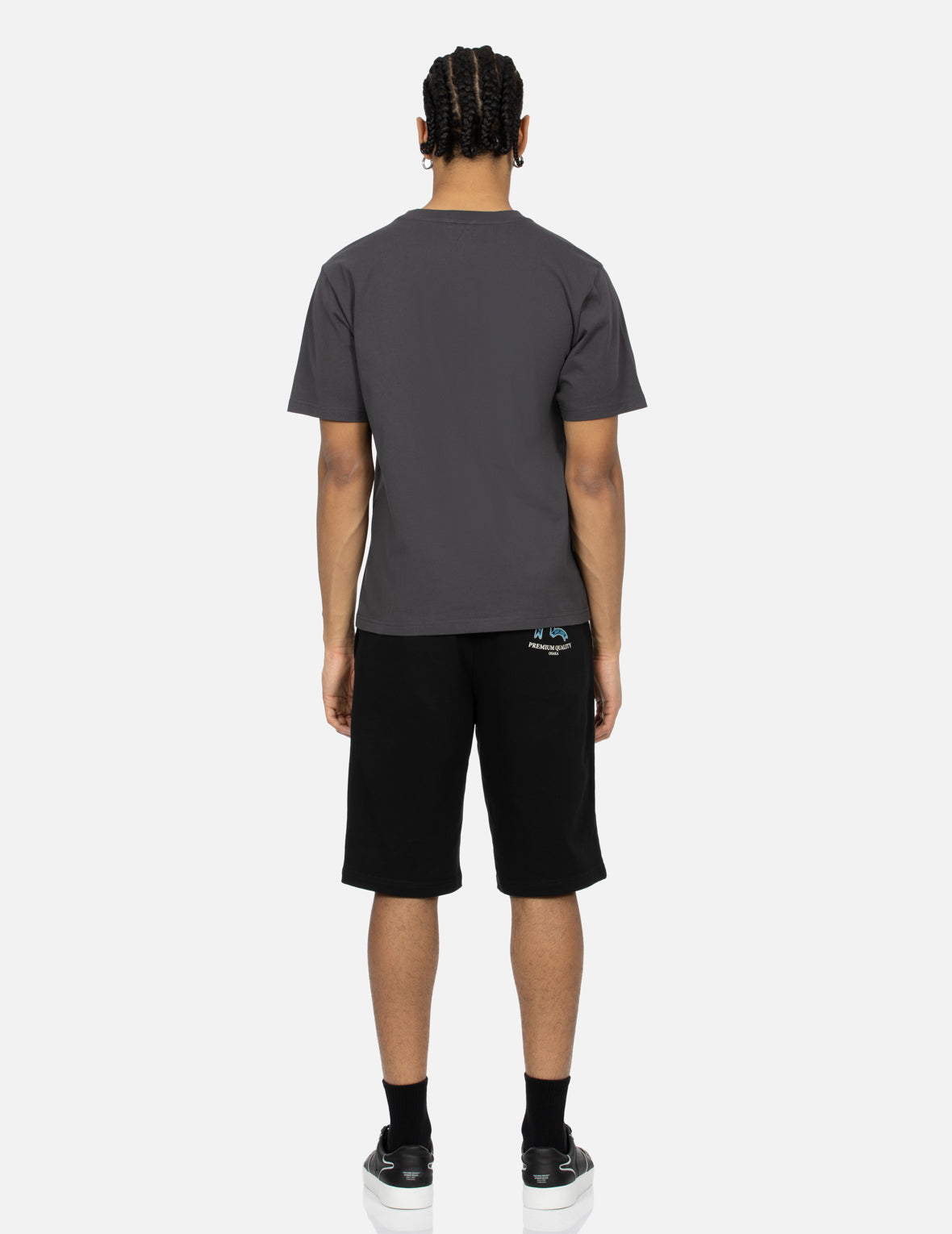 リボンカモメとロゴプリントのレギュラーフィットTシャツ
