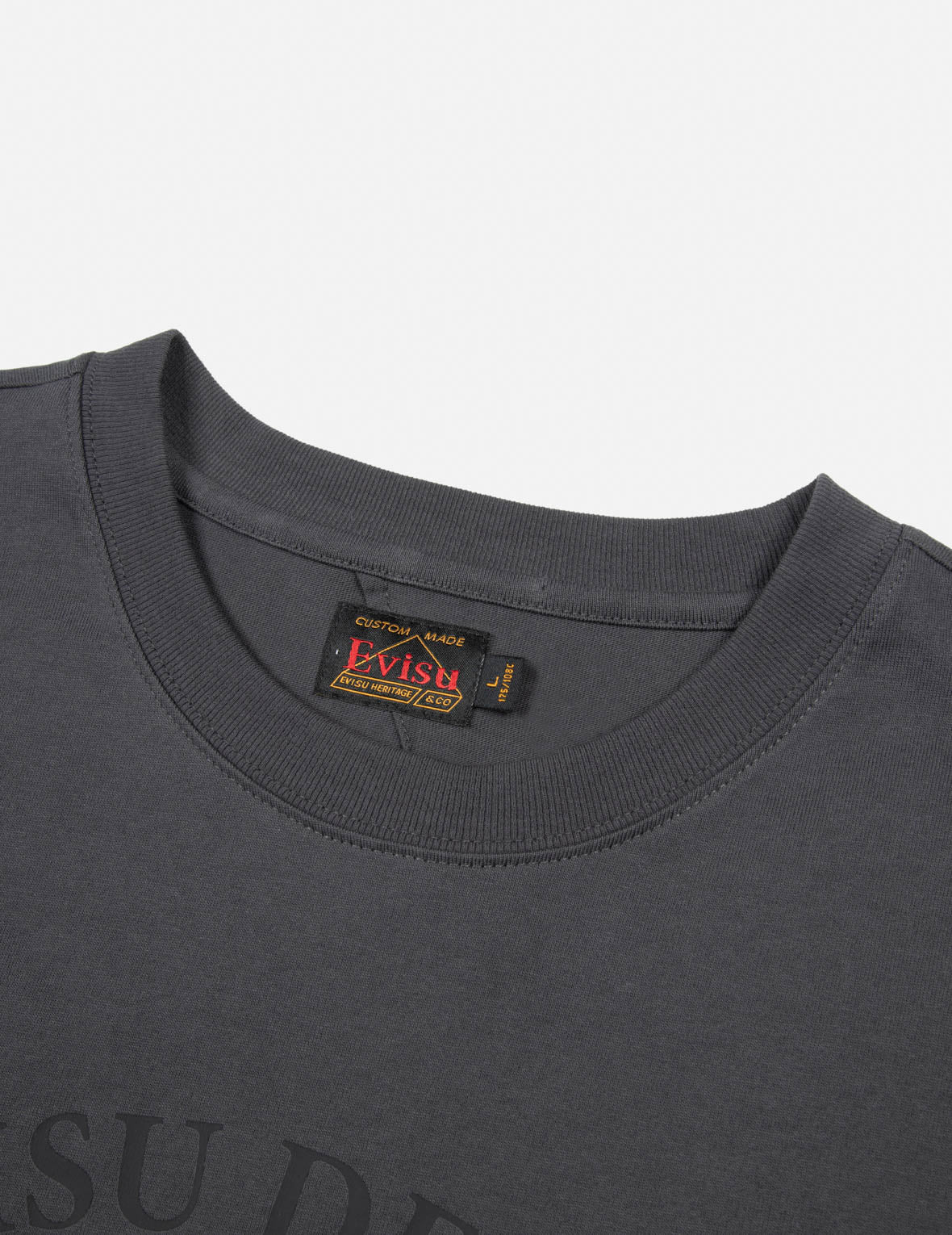 リボンカモメとロゴプリントのレギュラーフィットTシャツ