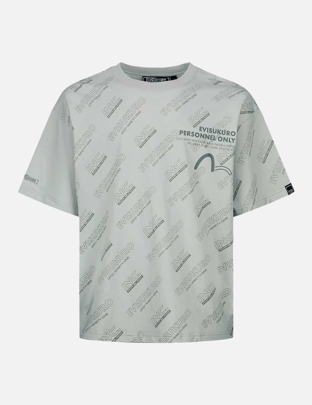 モノグラムロゴプリントTシャツ