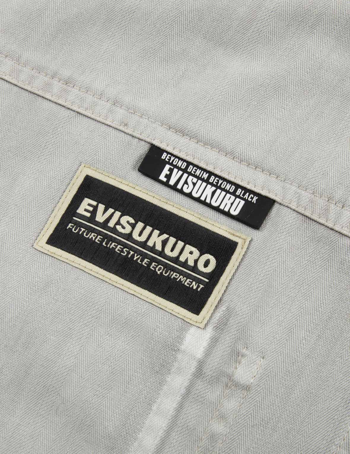 ロゴバッジとカモメ刺繍リラックスフィットトラッカージャケット