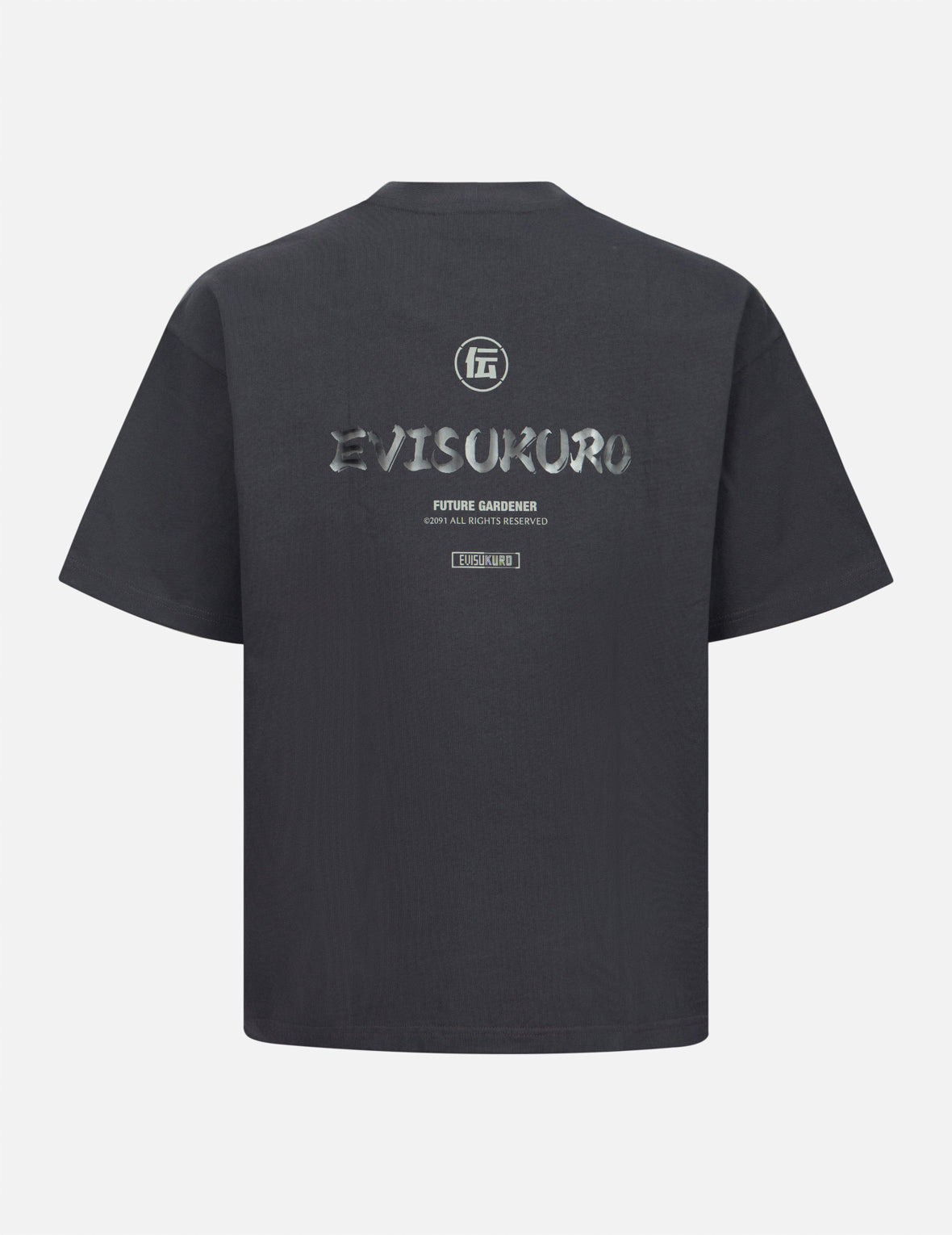 マルチロゴプリントルーズフィットTシャツ