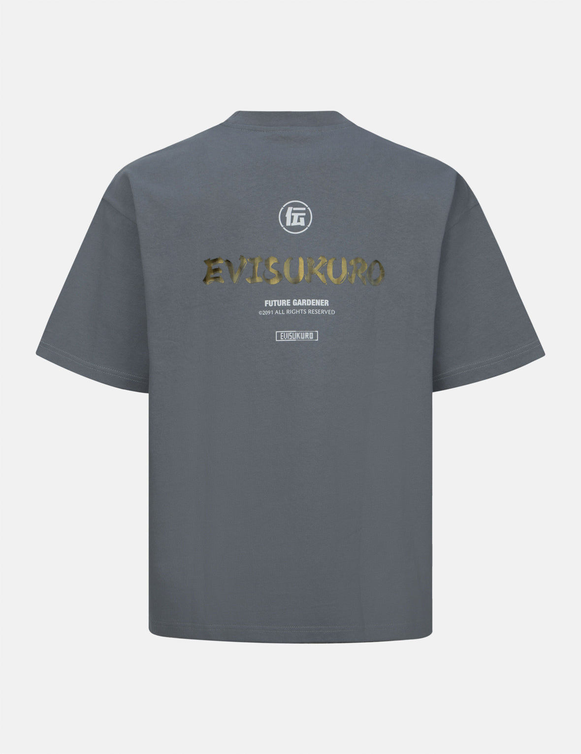 マルチロゴプリントルーズフィットTシャツ