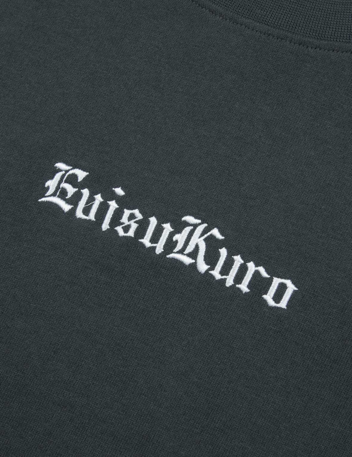 オールオーバーEVISUKUROプリントと刺繍のルーズフィットTシャツ
